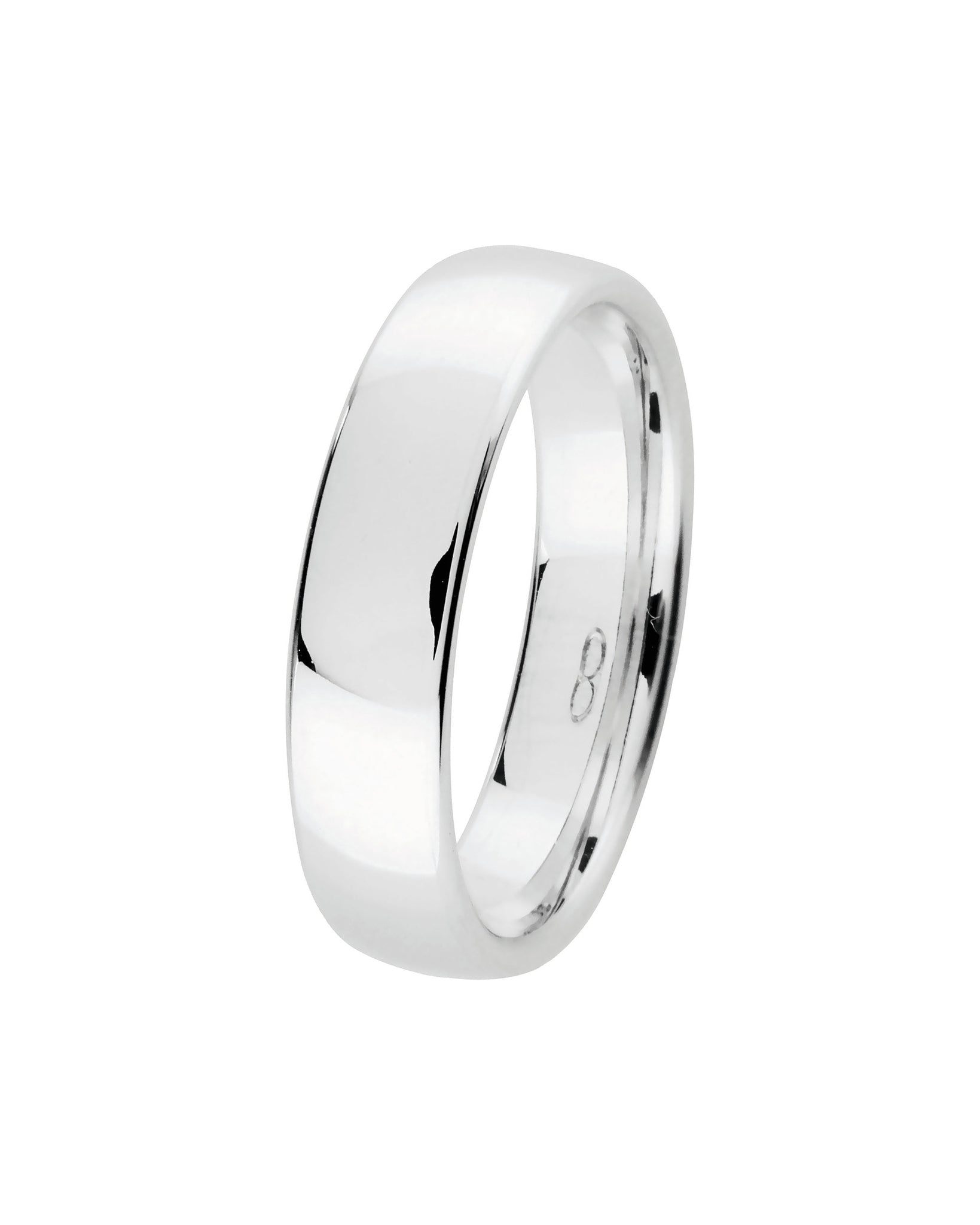 Kohinoor valkokultasormus 5,0mm 15,0