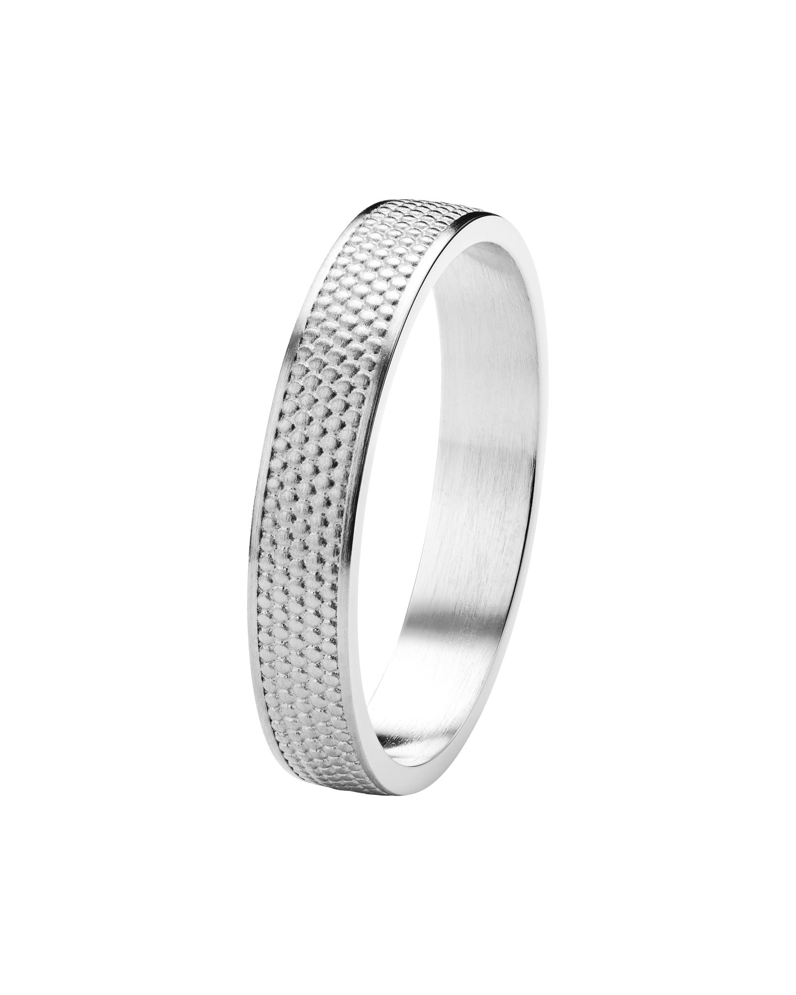 Kohinoor Rytmi Pilkku valkokultasormus 4,0mm 17,0