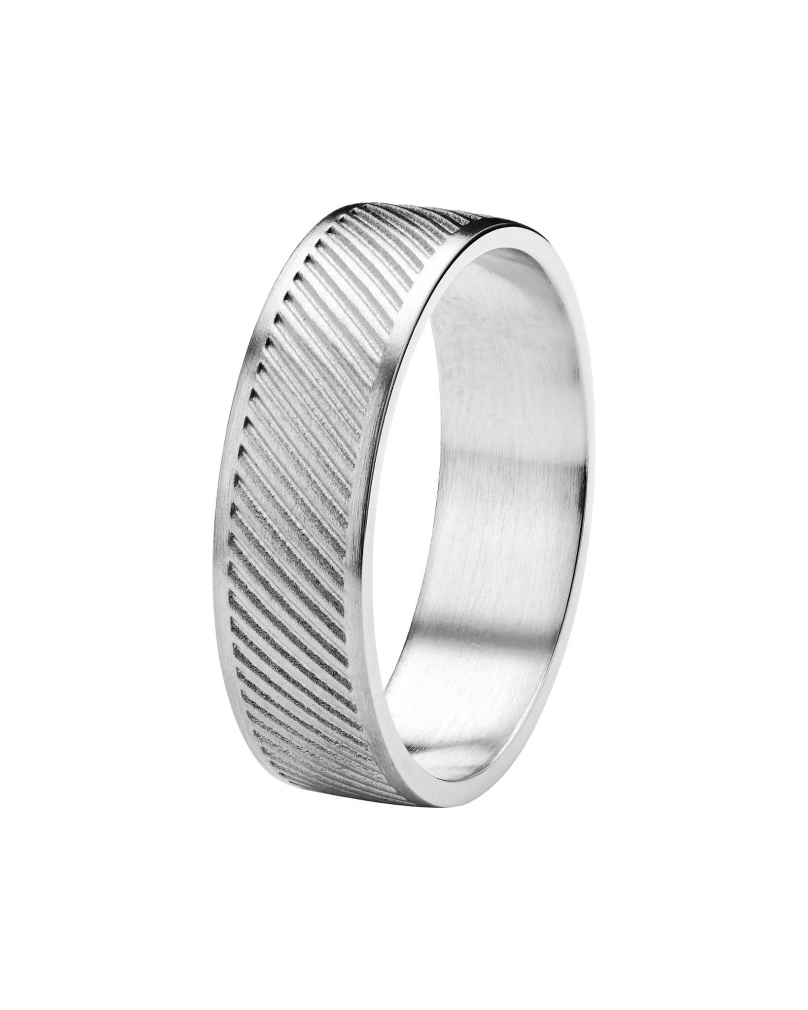 Kohinoor Rytmi Vino valkokultasormus 6,0mm 17,0