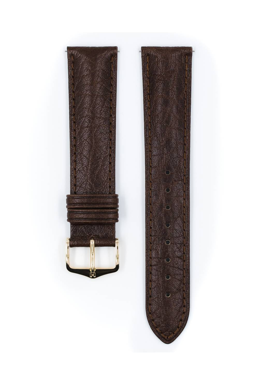 Hirsch Camelgrain M Dark Brown kellon ranneke 10,00mm