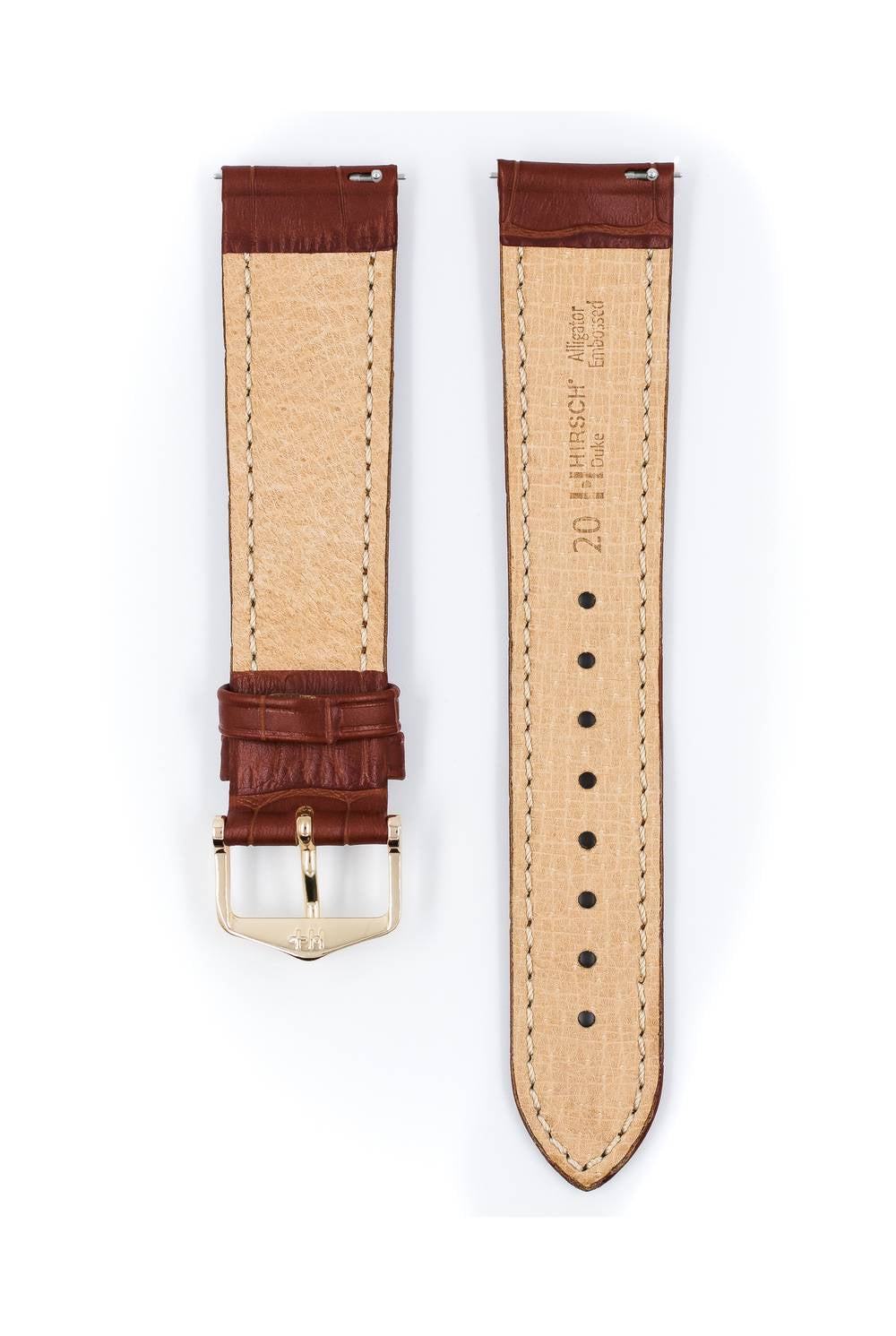 Hirsch Duke Xl Golden Brown kellon ranneke 18,00mm