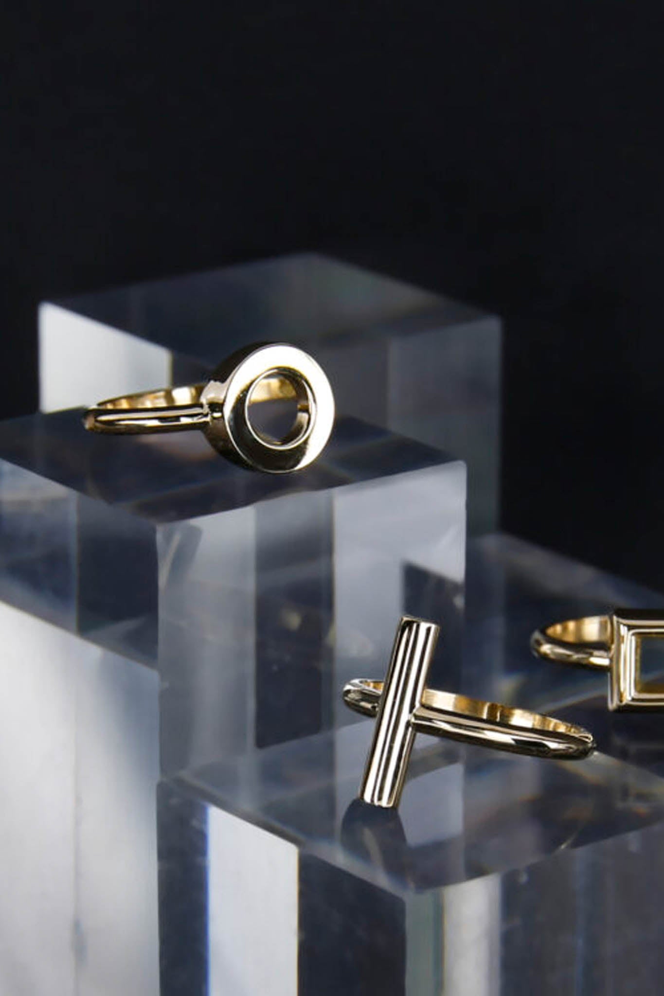 Deco ympyrä kultainen sormus 16,0