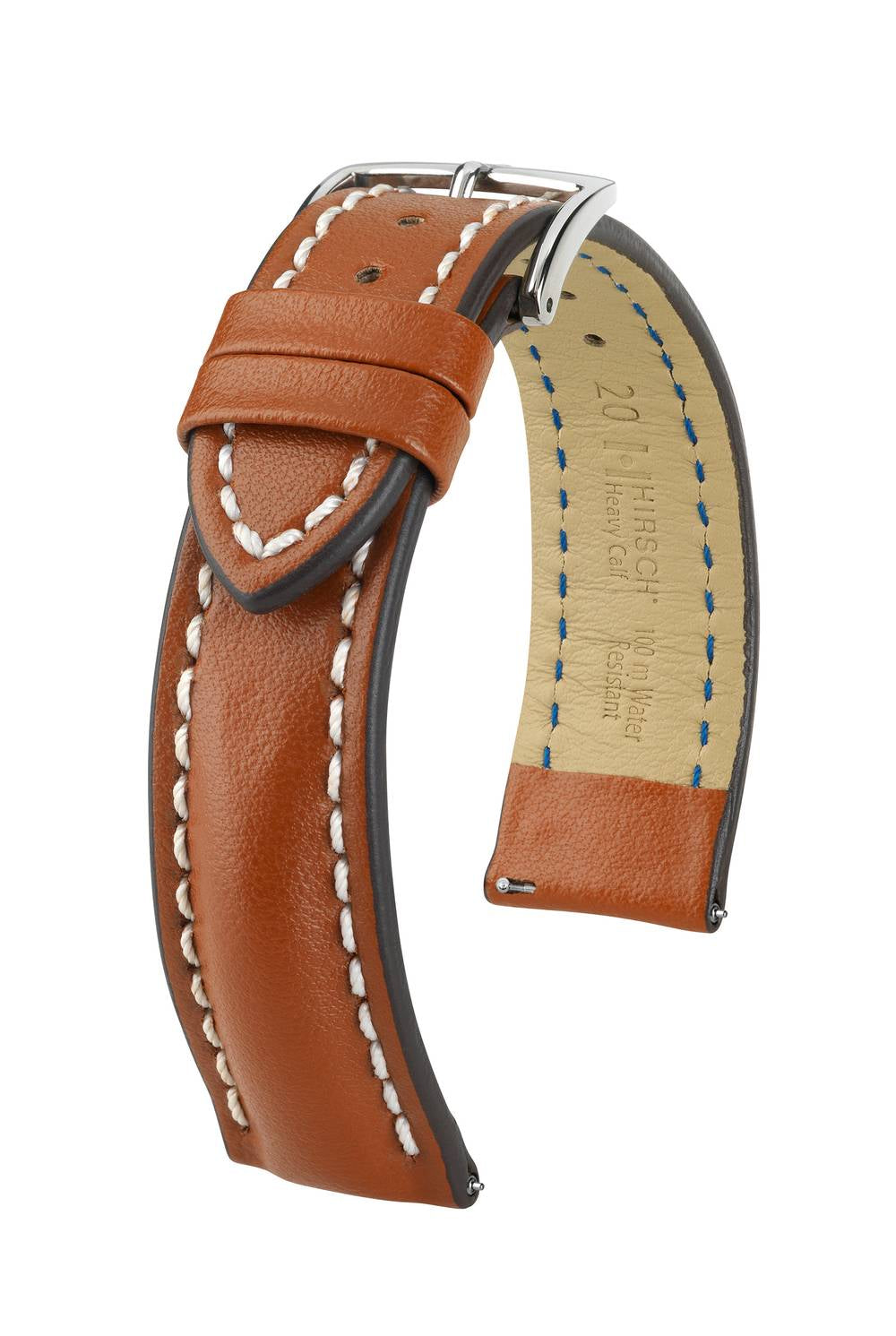 Hirsch Heavy Calf L Golden Brown kellon ranneke 18,00mm