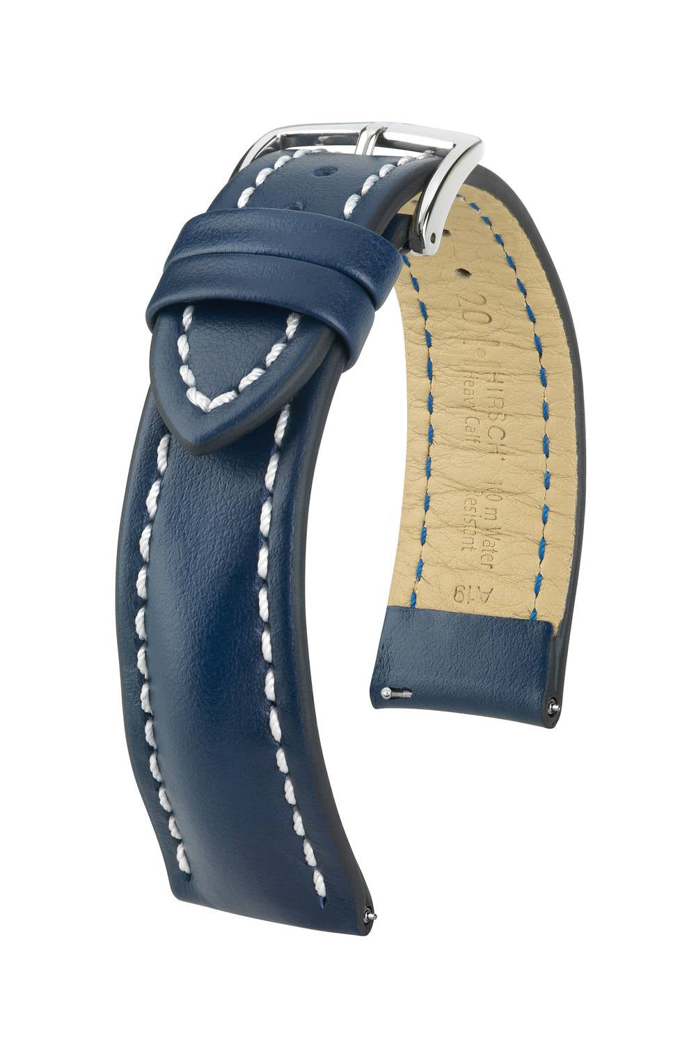 Hirsch Heavy Calf L Blue kellon ranneke 18,00mm