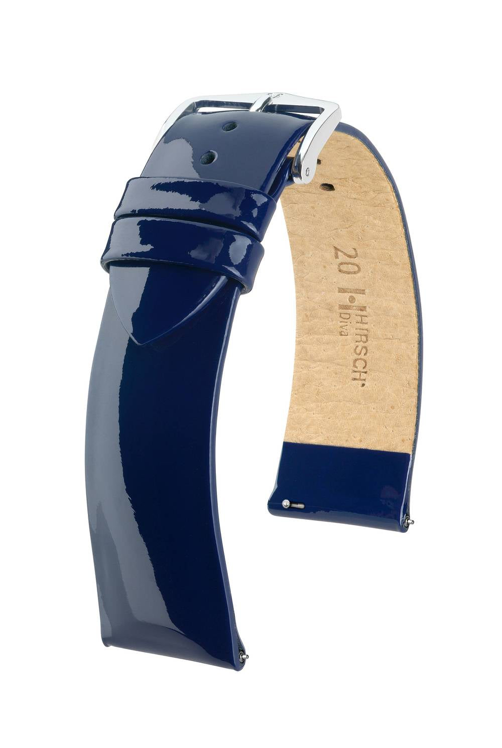 Hirsch Diva M Blue Shiny kellon ranneke