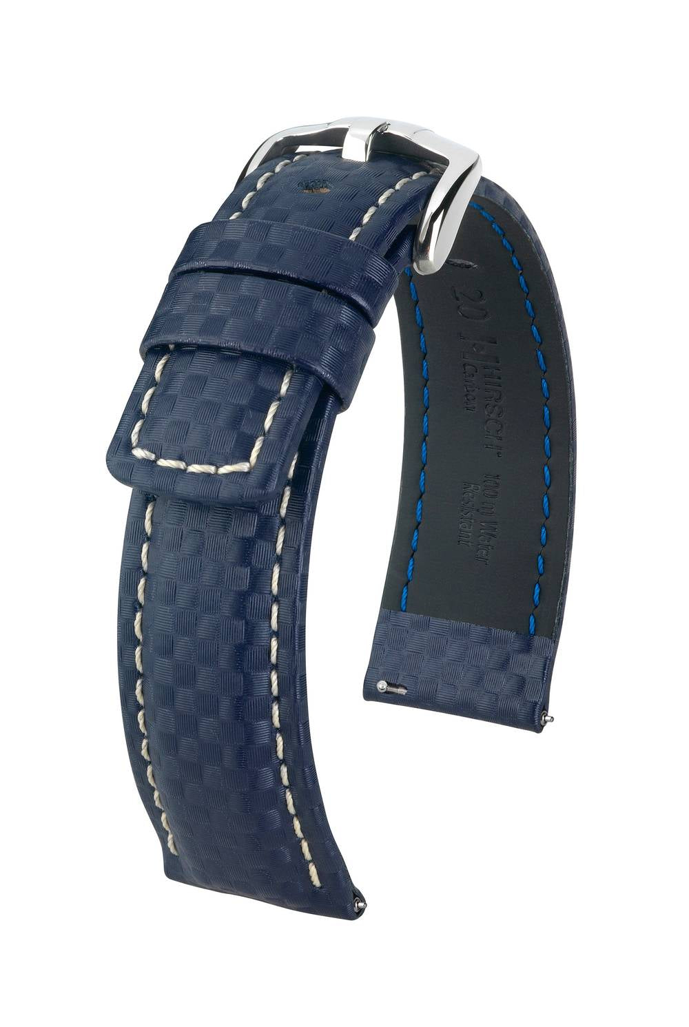Hirsch Carbon L Blue kellon ranneke 20,00mm