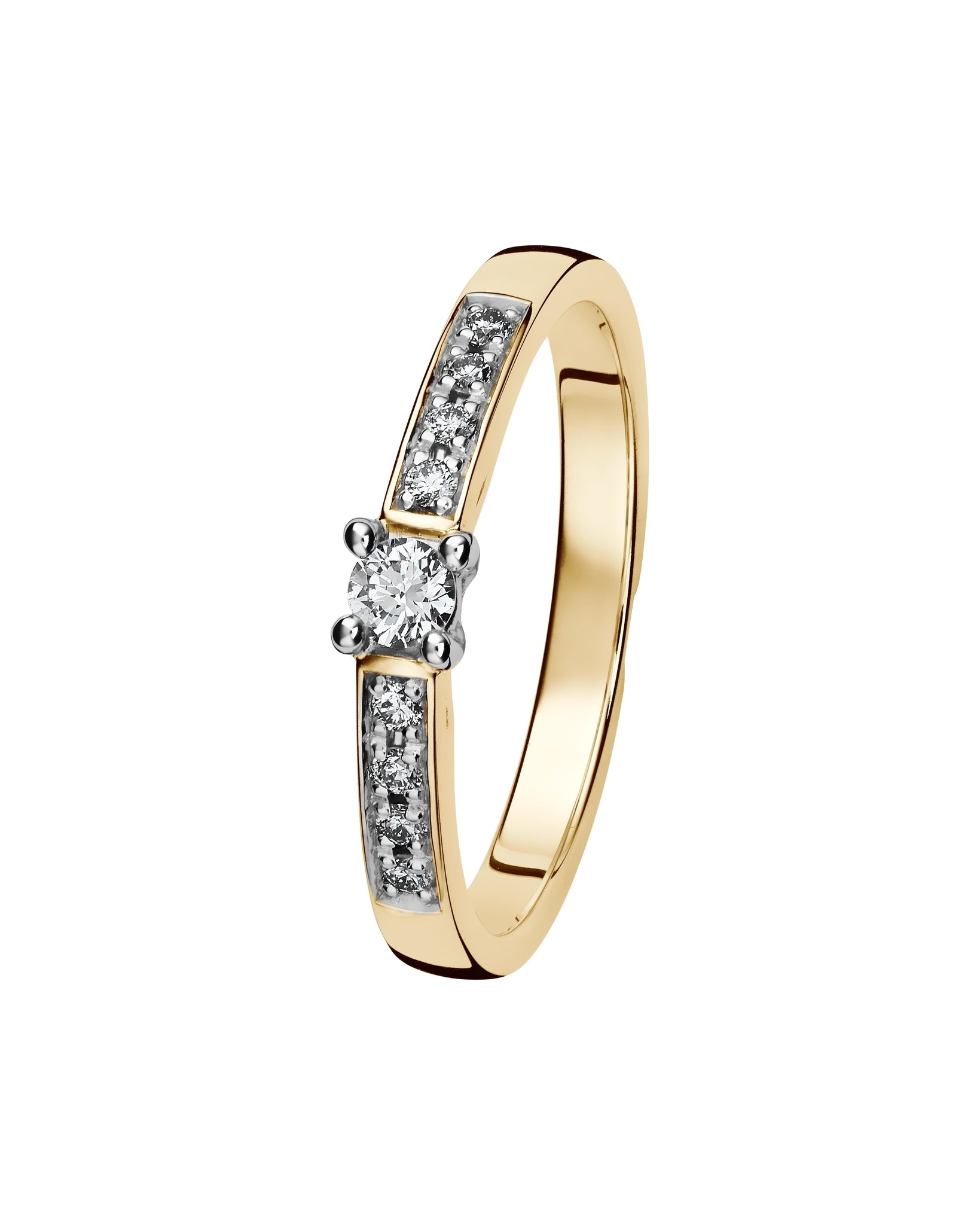 Kohinoor Margit timanttisormus 0,18ct 17,0