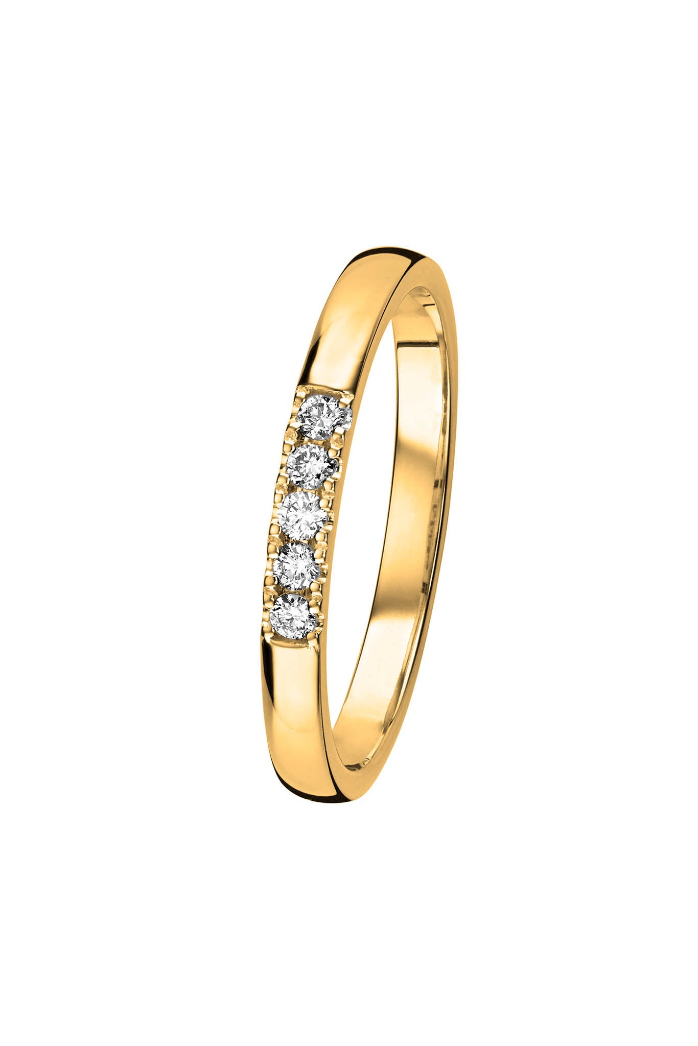 Estelle kultainen timanttisormus 0,10ct 16,0