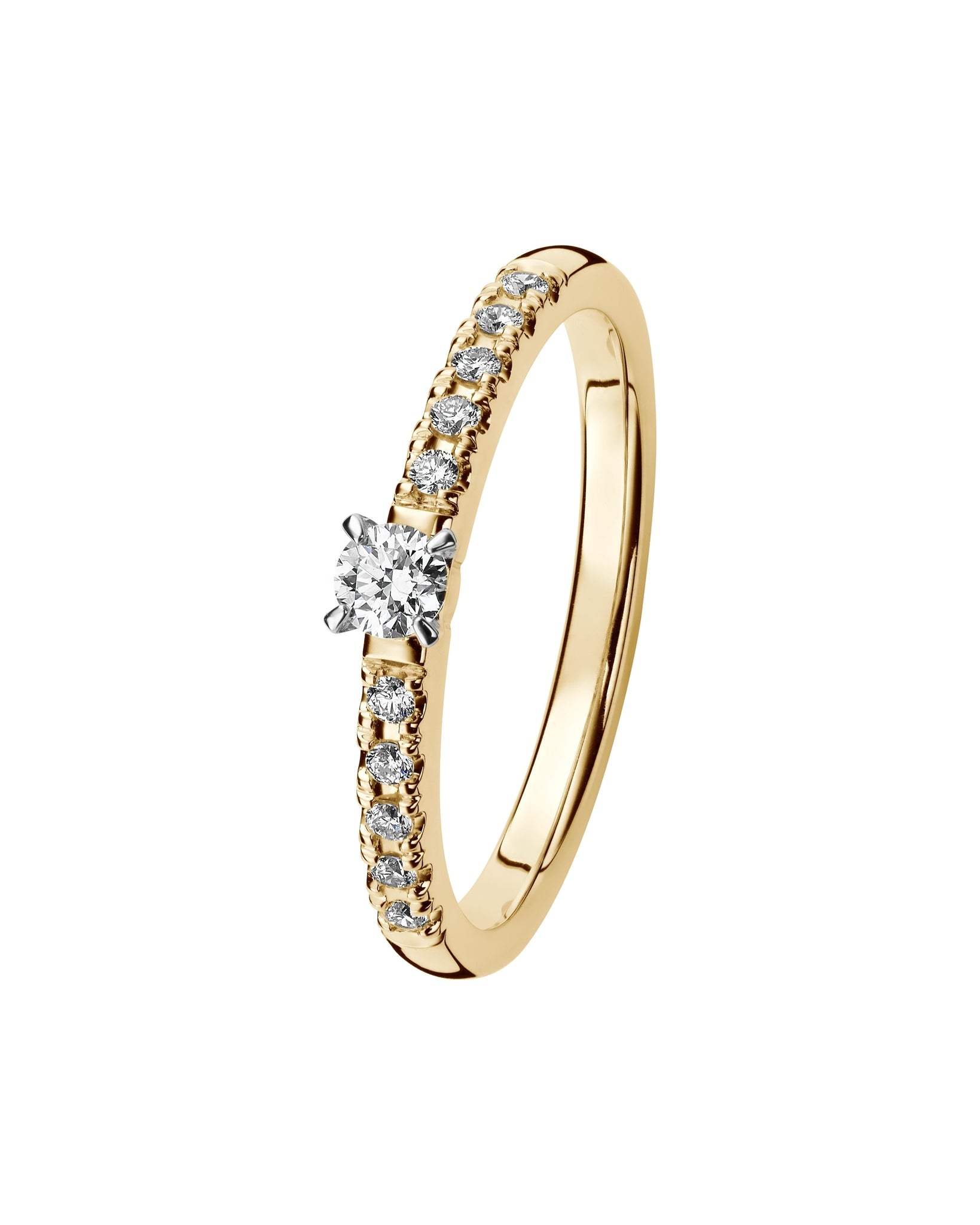 Kohinoor Sofia timanttisormus 0,19ct 15,5