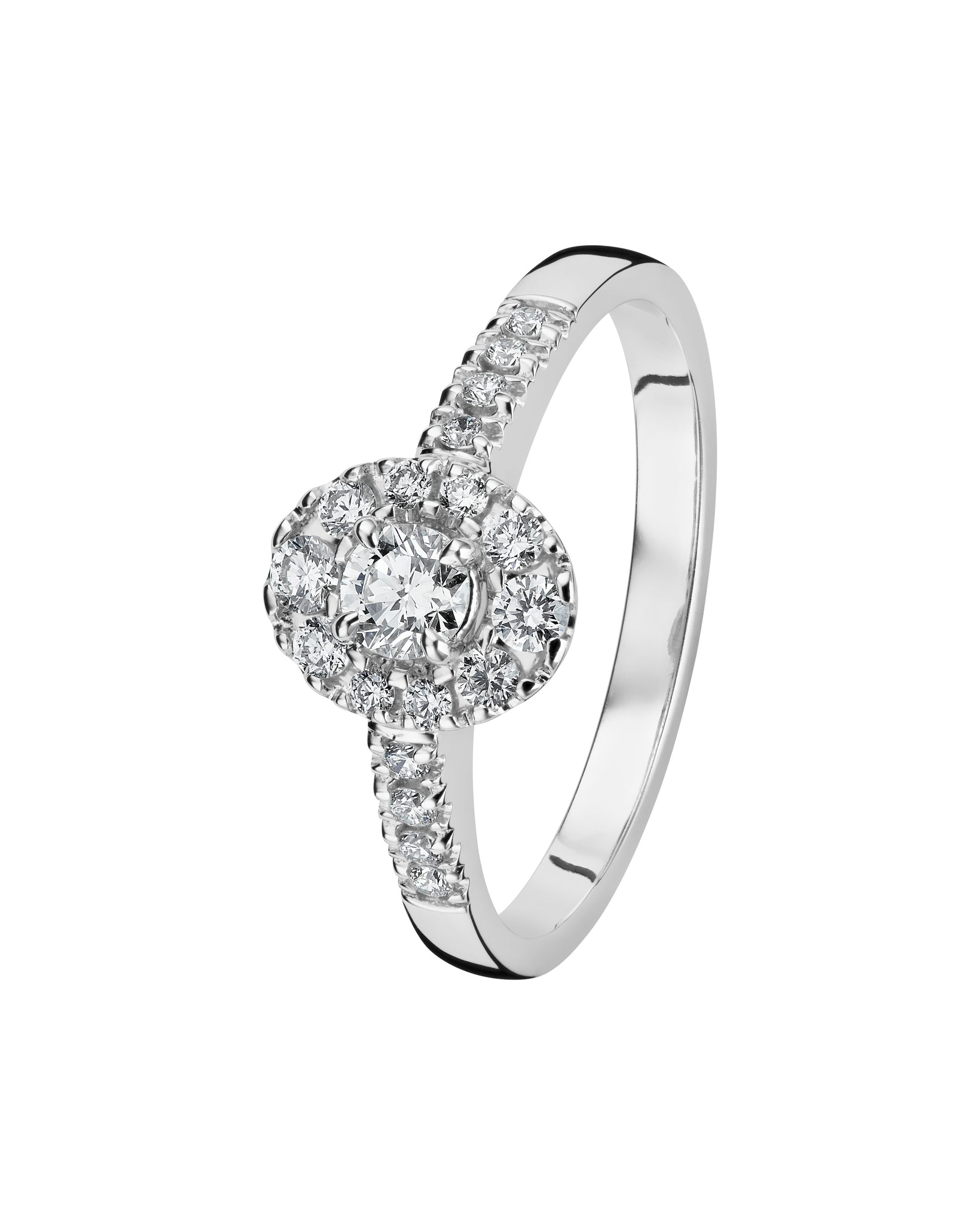 Kohinoor Olivia timanttisormus 0,44ct 15,5