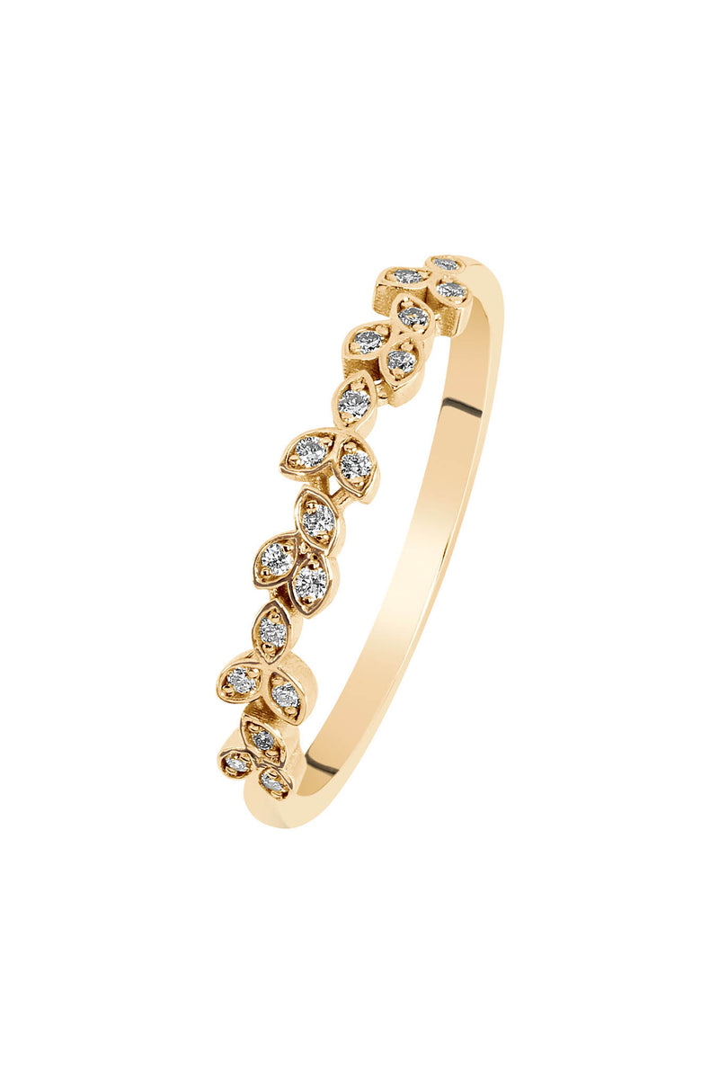Swan kultainen timanttisormus 0,09ct 033-433-09 tuotekuva