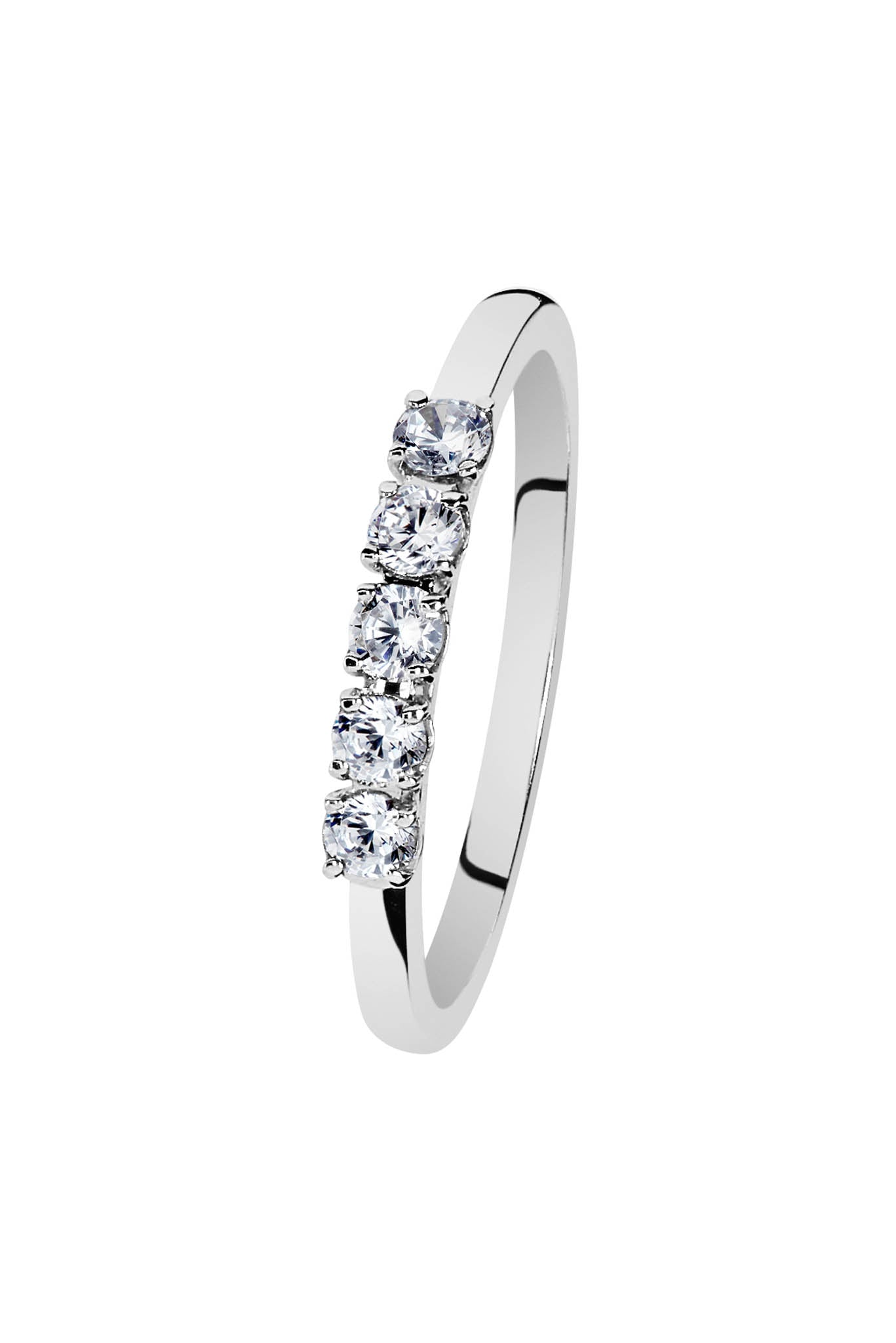 Noemi valkokultainen timanttisormus 0,25ct 15,5