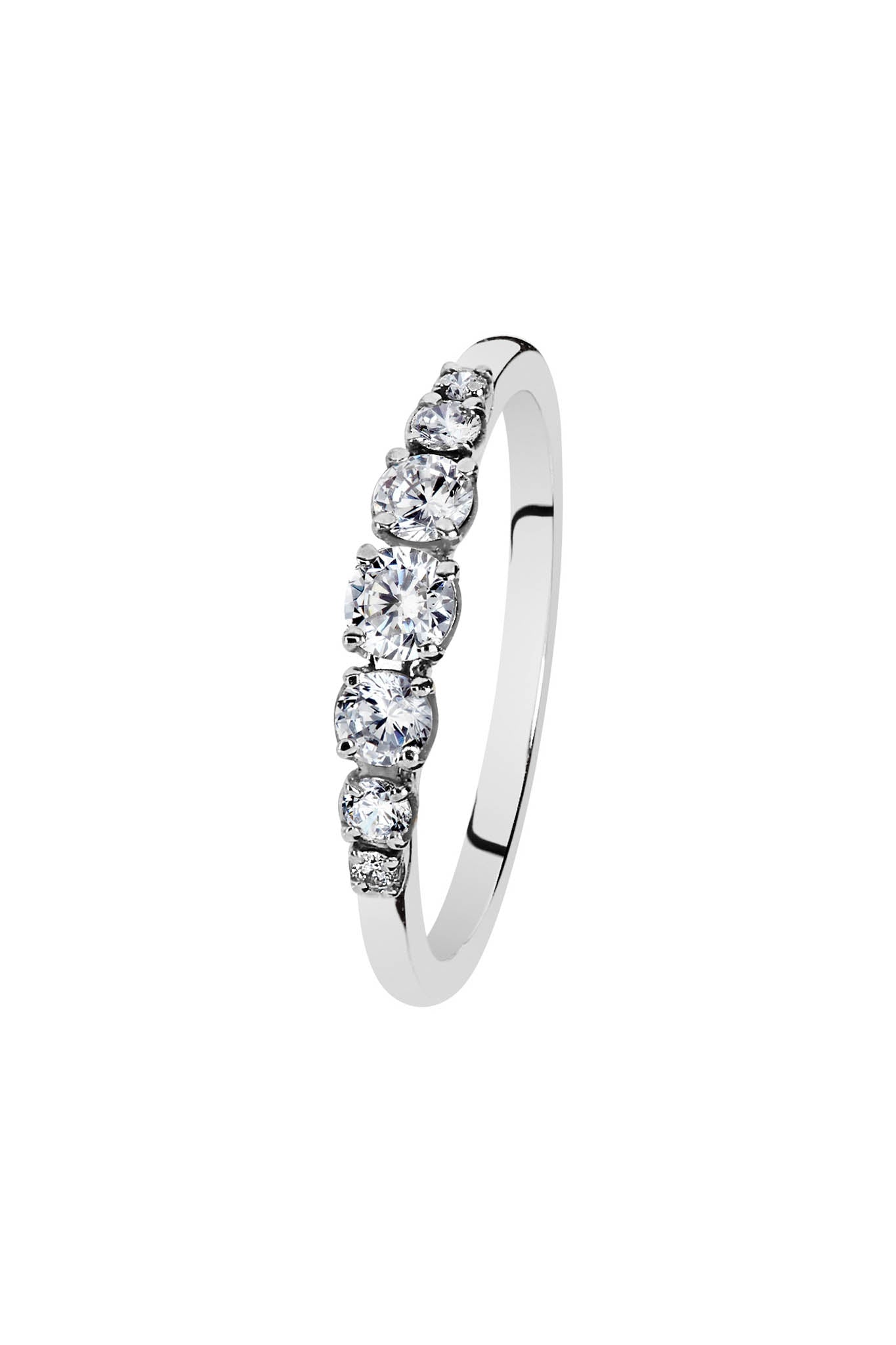 Noemi valkokultainen timanttisormus 0,38ct 15,5