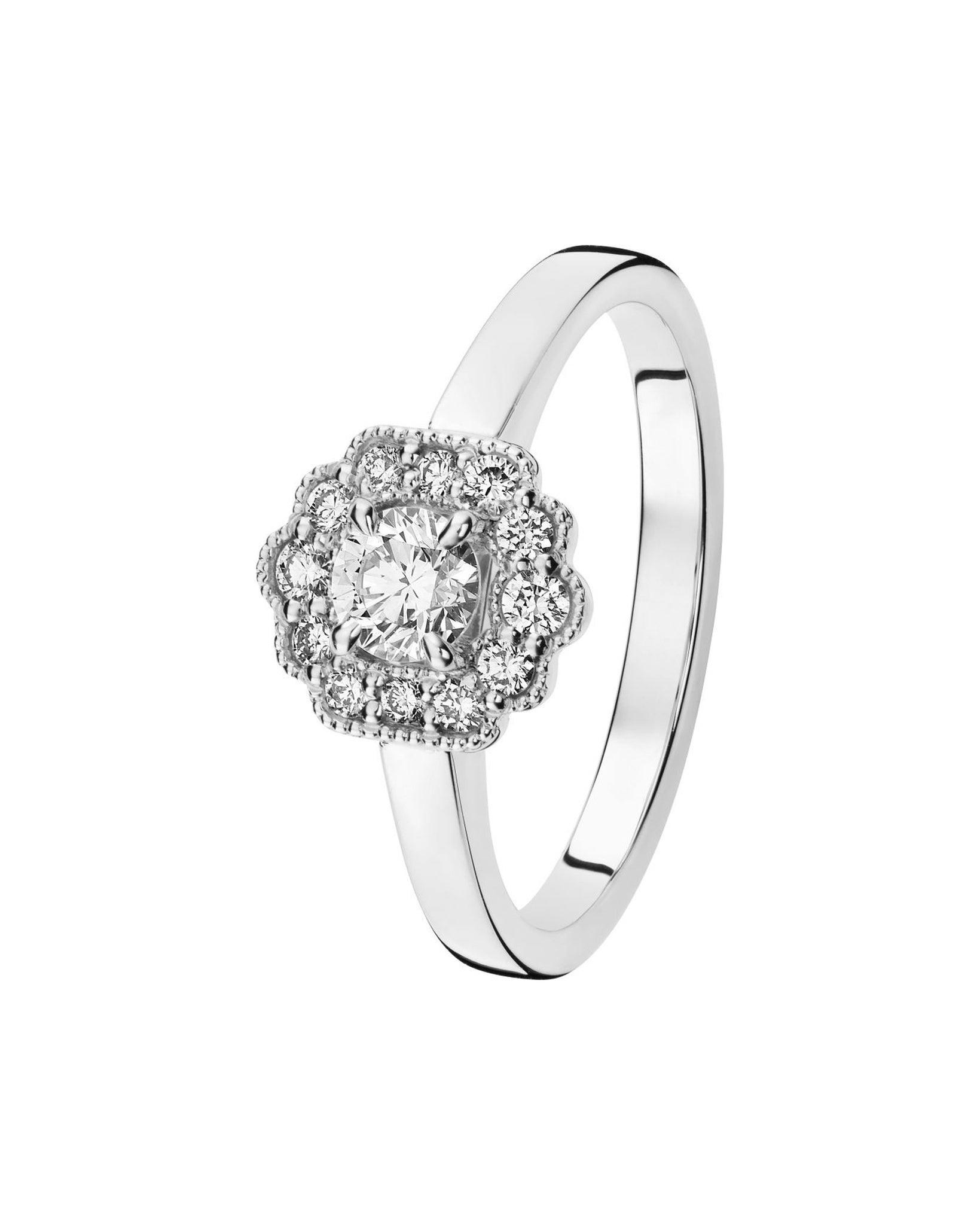 Kohinoor Aino Topaasi timanttisormus 0,18ct 15,5