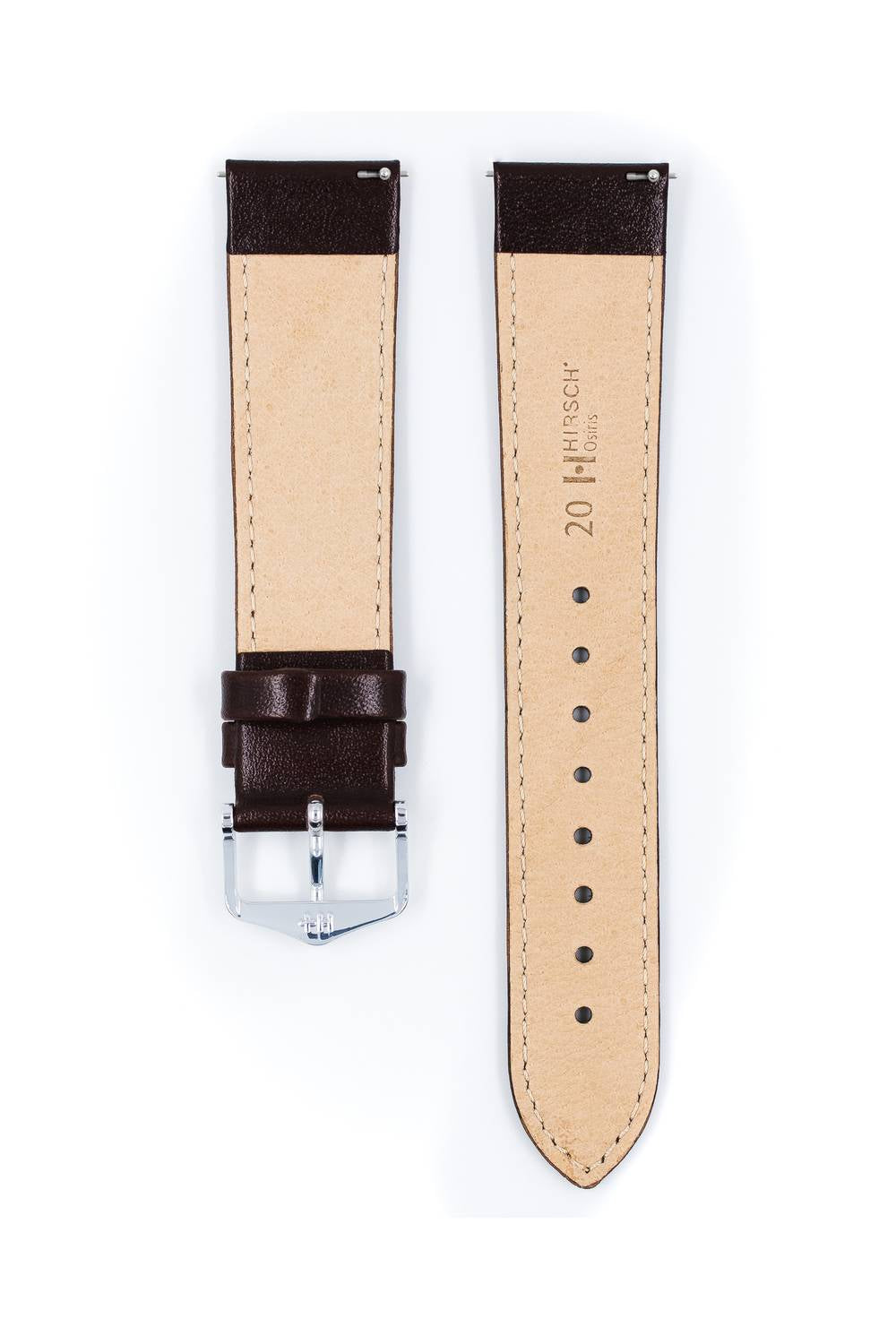 Hirsch Osiris M Brown Shiny kellon ranneke 12,00mm
