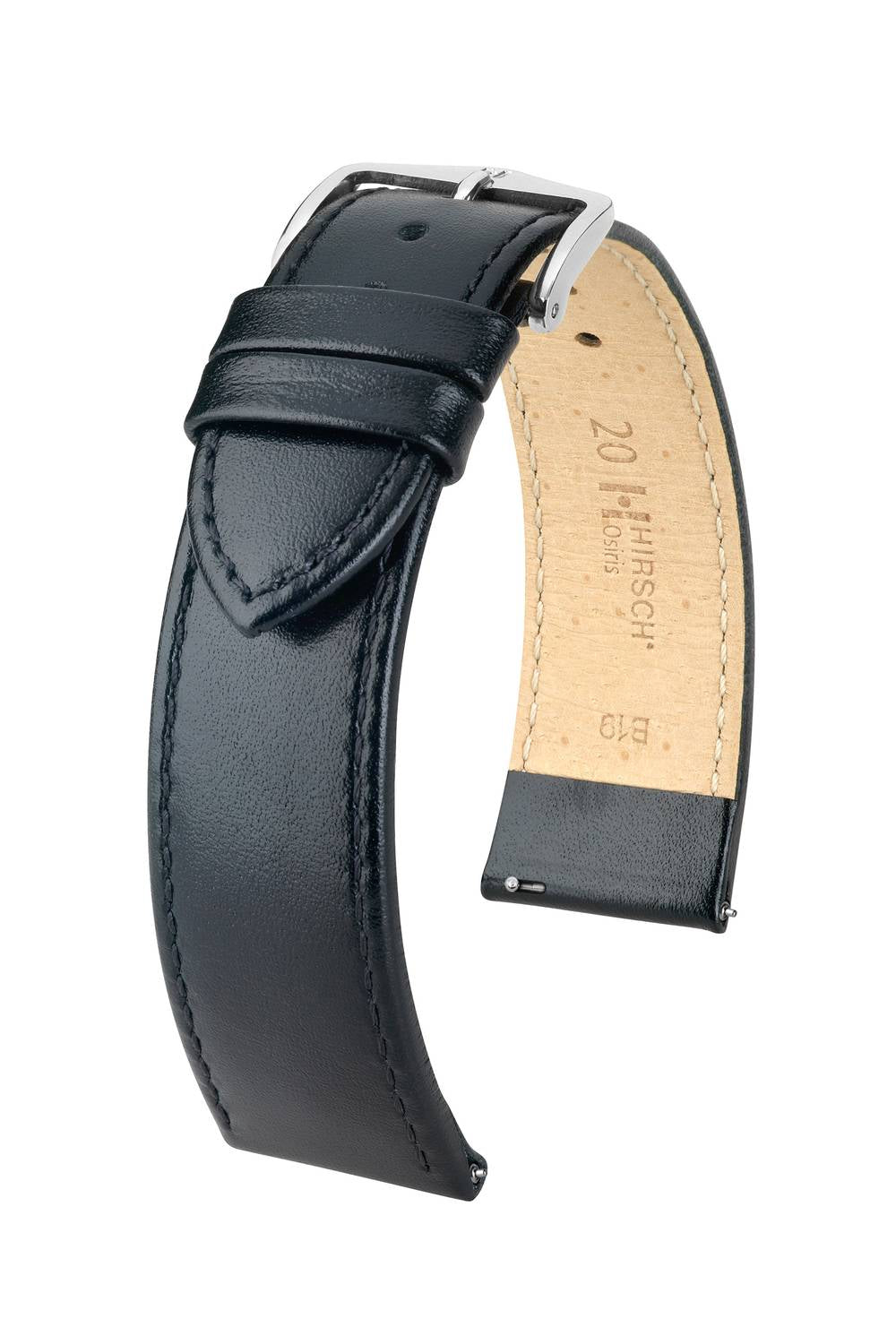 Hirsch Osiris M Black Shiny kellon ranneke 12,00mm