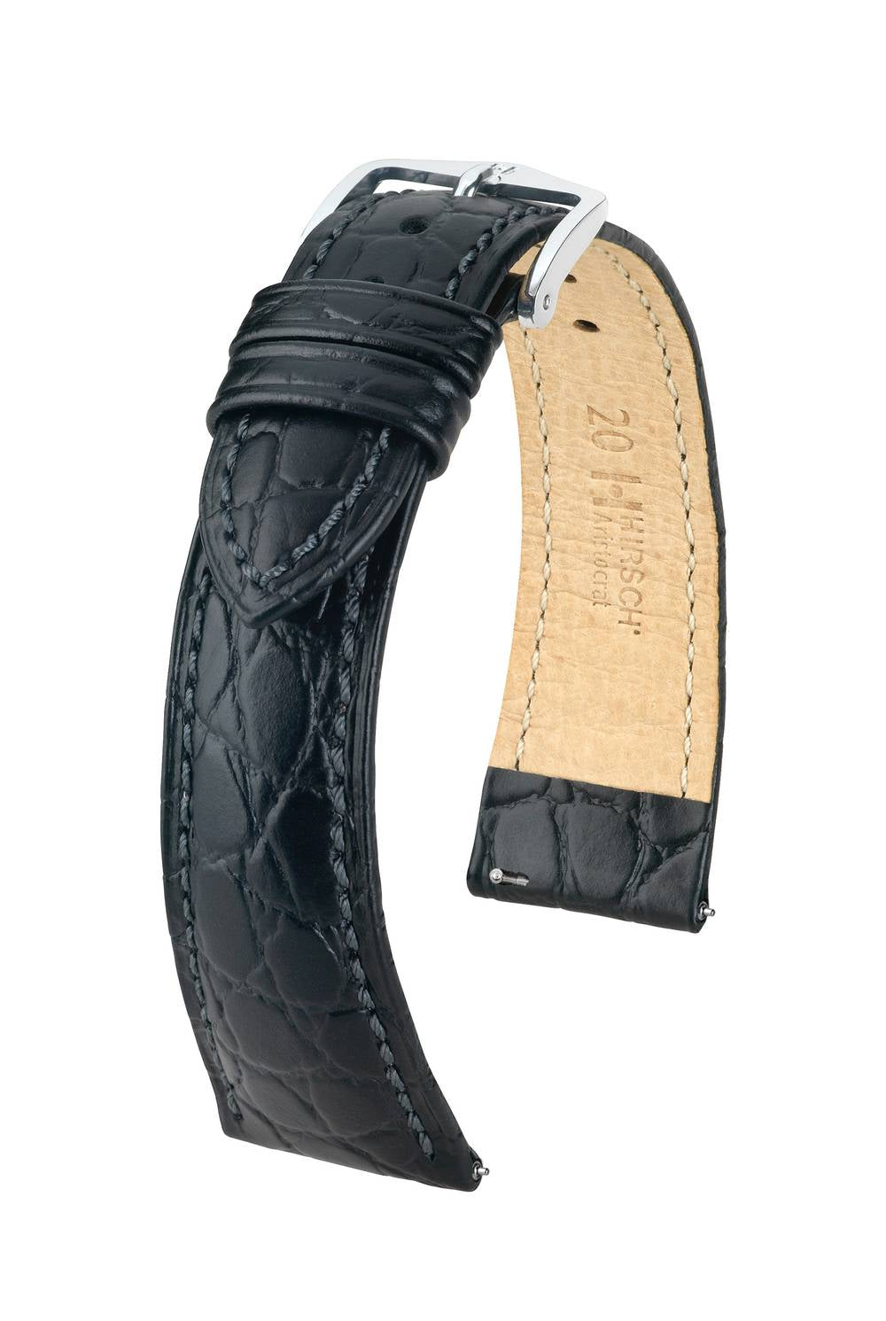 Hirsch Aristocrat L Black kellon ranneke 18,00mm