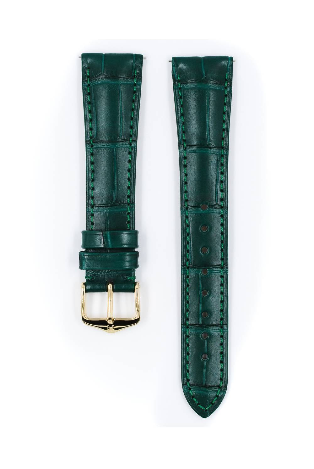 Hirsch London M Dark Green kellon ranneke 14,00mm
