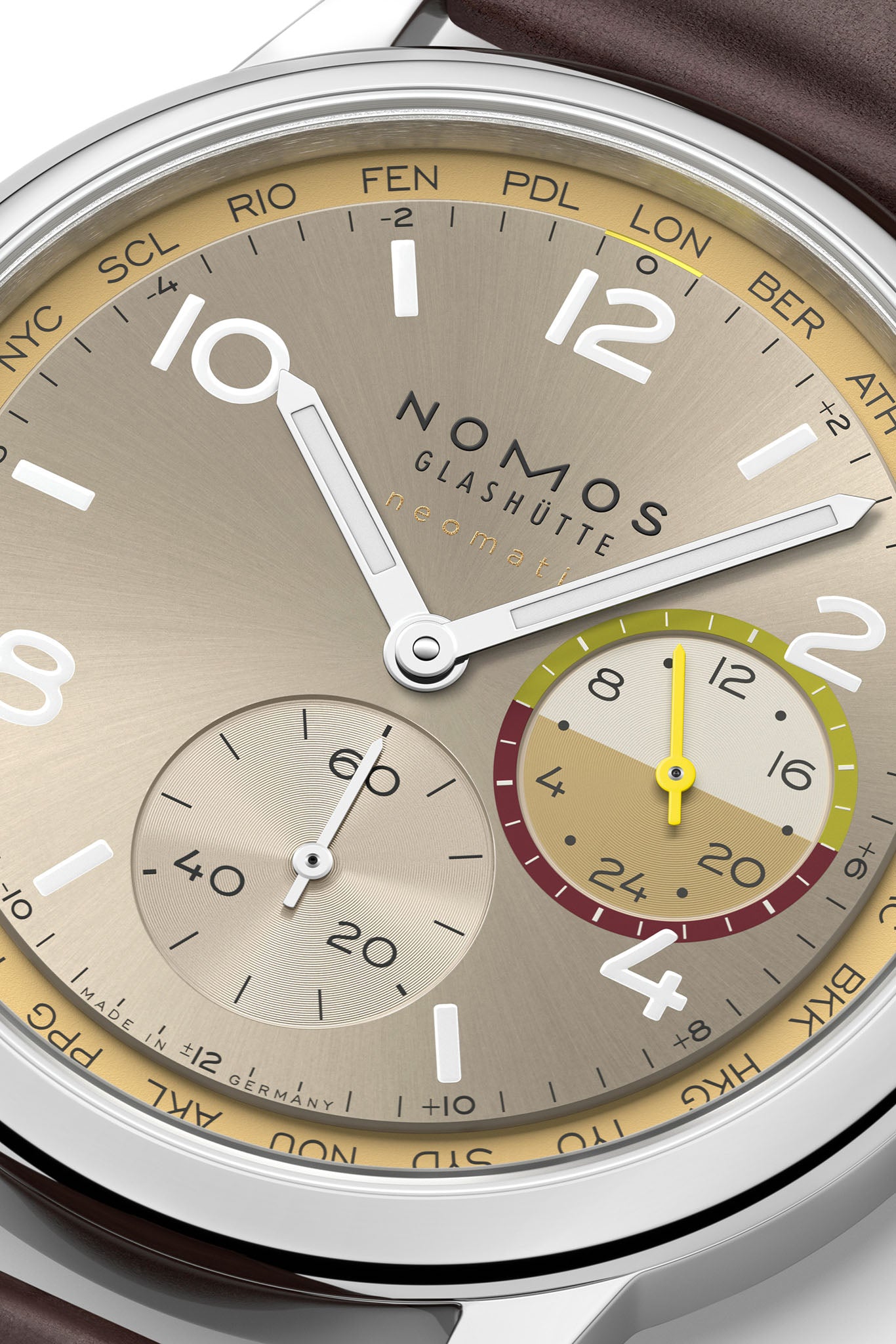Nomos Glashütte Club Sport Neomatik Worldtimer Reverie