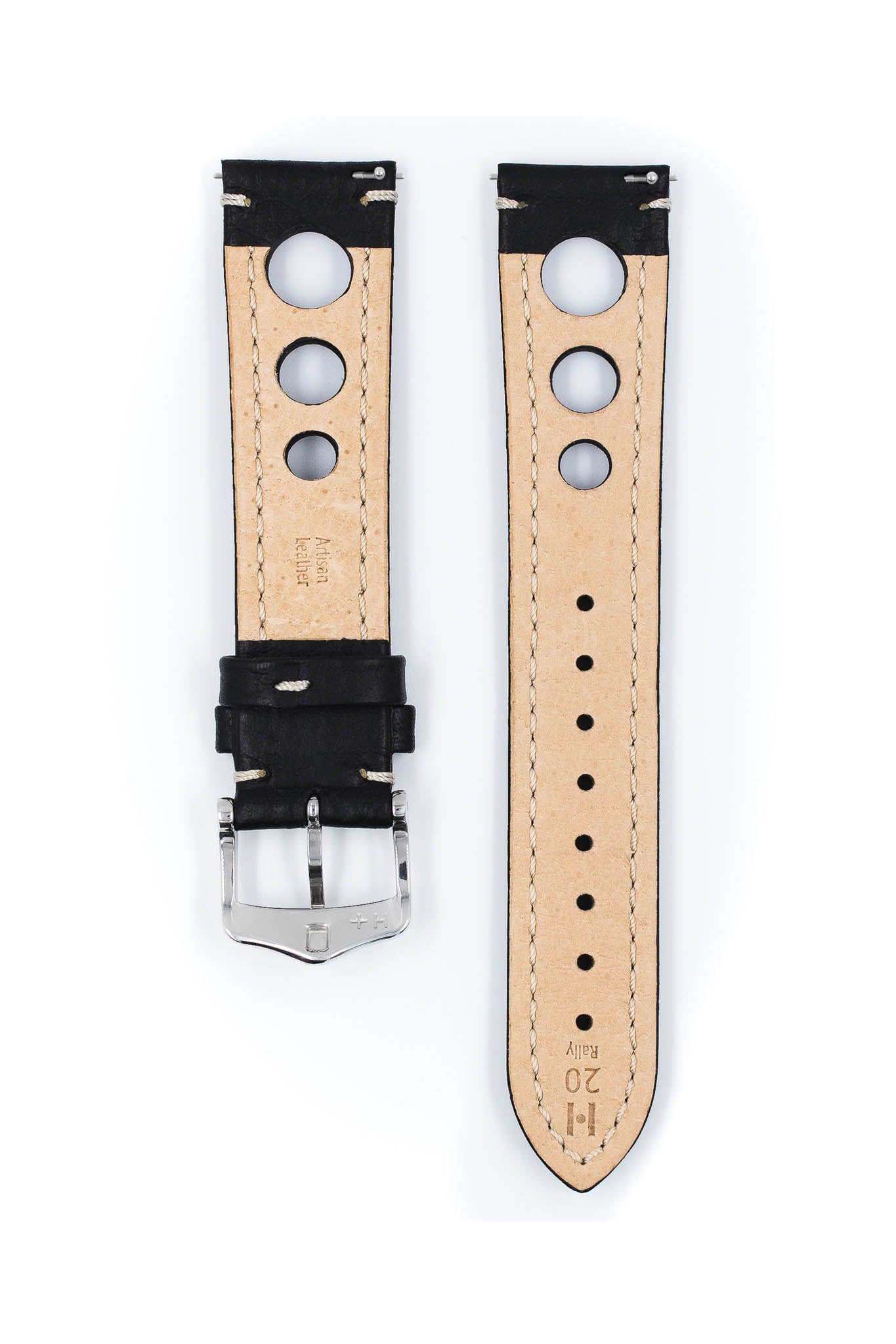 Hirsch Rally L Black kellon ranneke 20,00mm