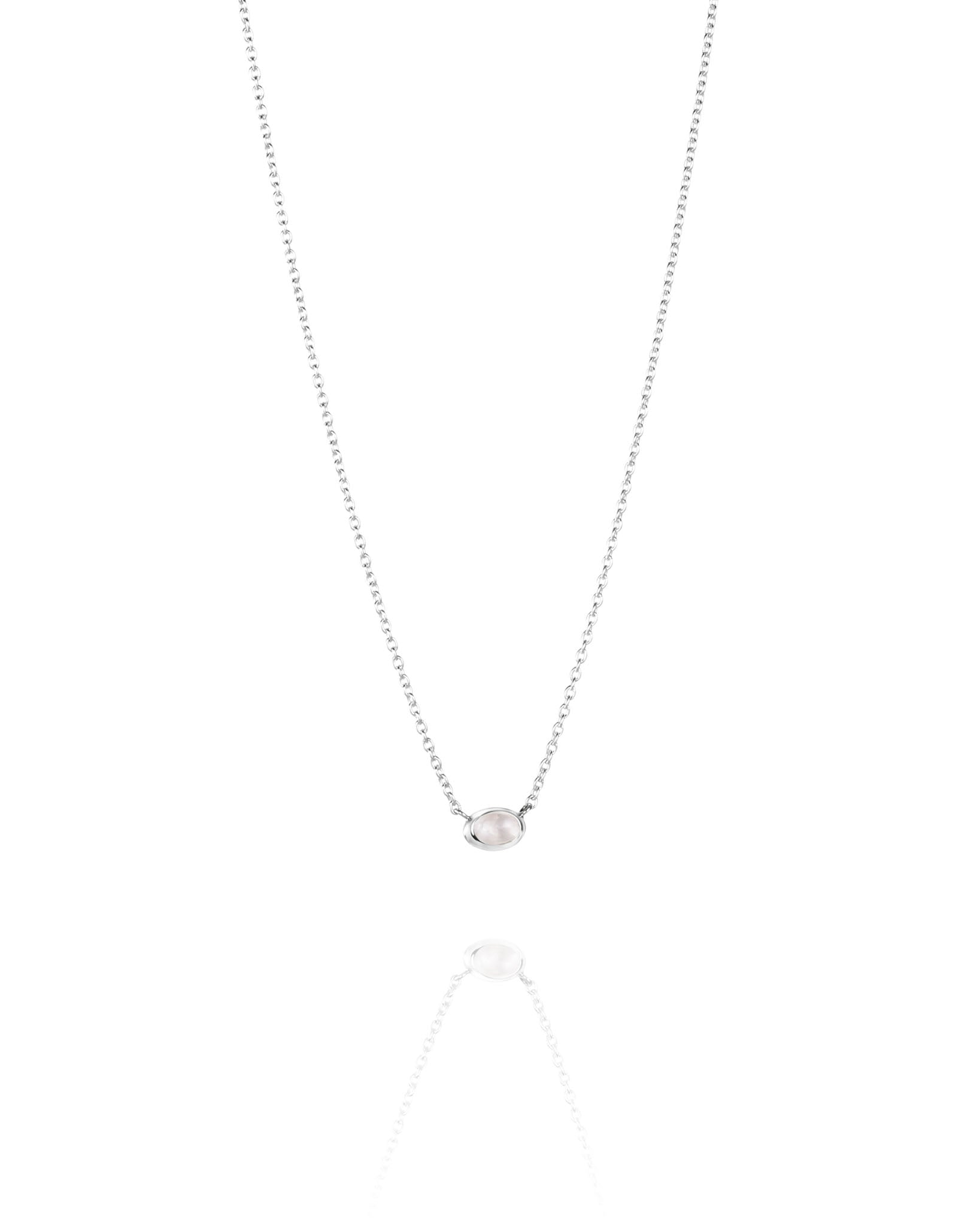 Efva Attling Love bead ruusukvartsi kaulakoru Säädettävä:38/40cm