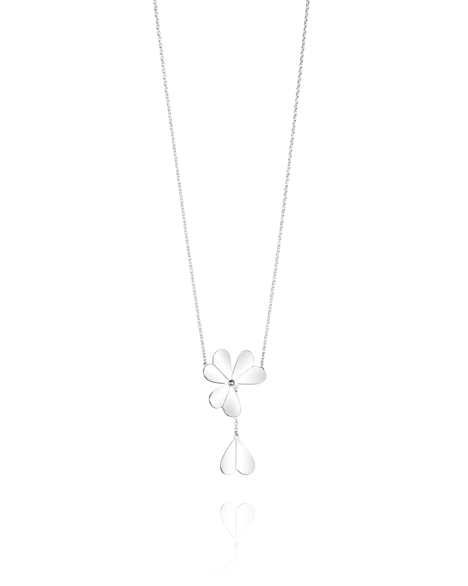 Efva Attling Four Clover Necklace kaulakoru Säädettävä:42/45cm