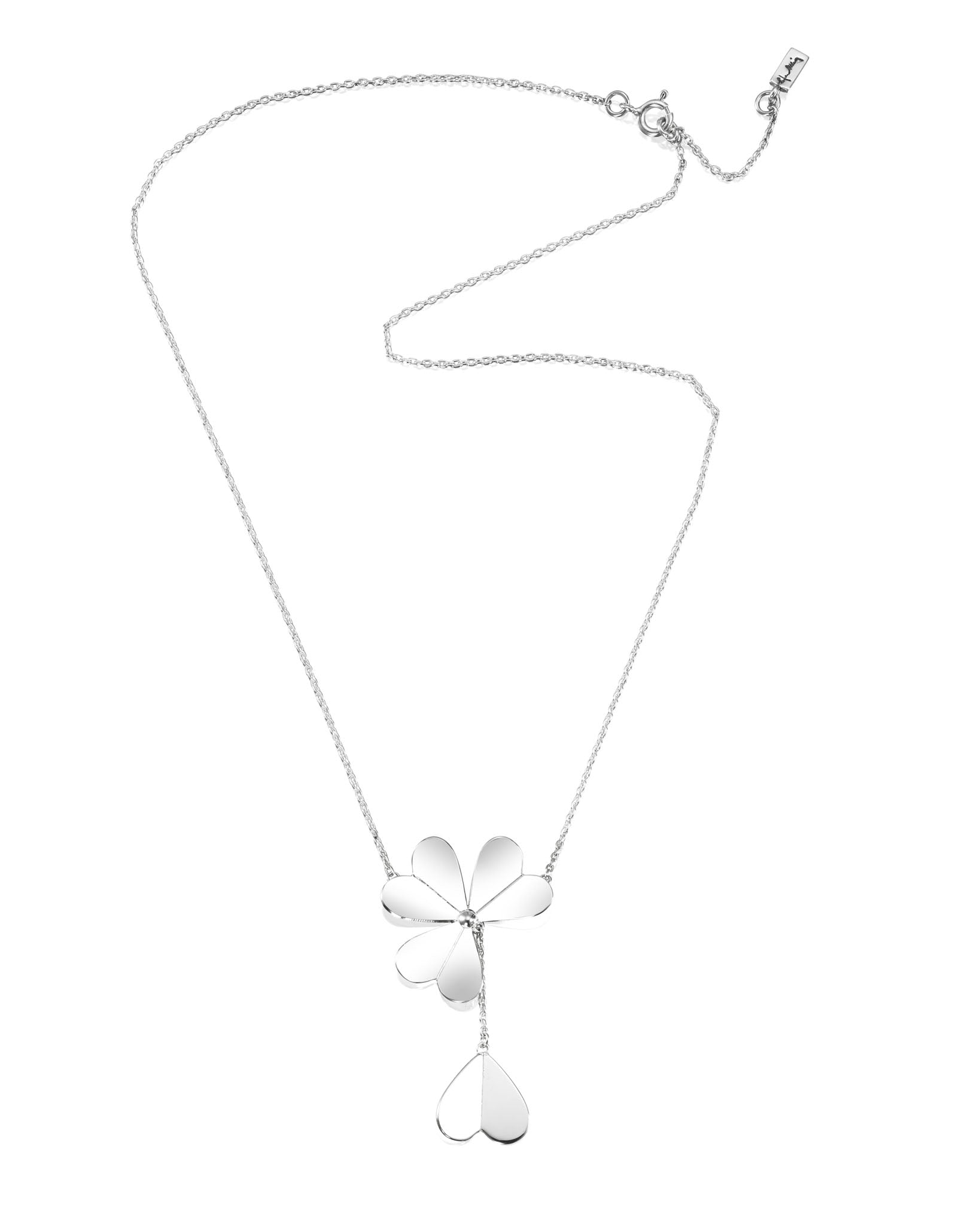 Efva Attling Four Clover Necklace kaulakoru Säädettävä:42/45cm