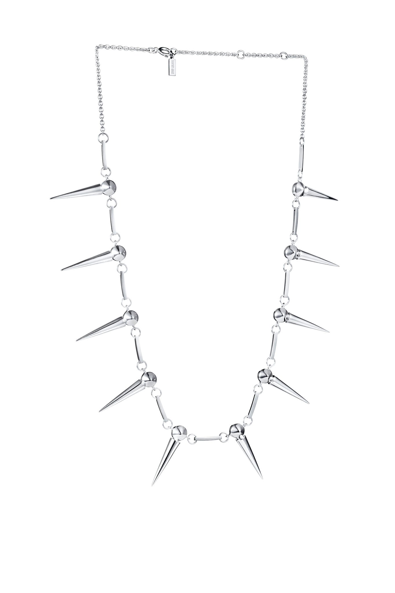 Efva Attling Bring The Drama Collier hopeinen kaulakoru Säädettävä:40/45cm
