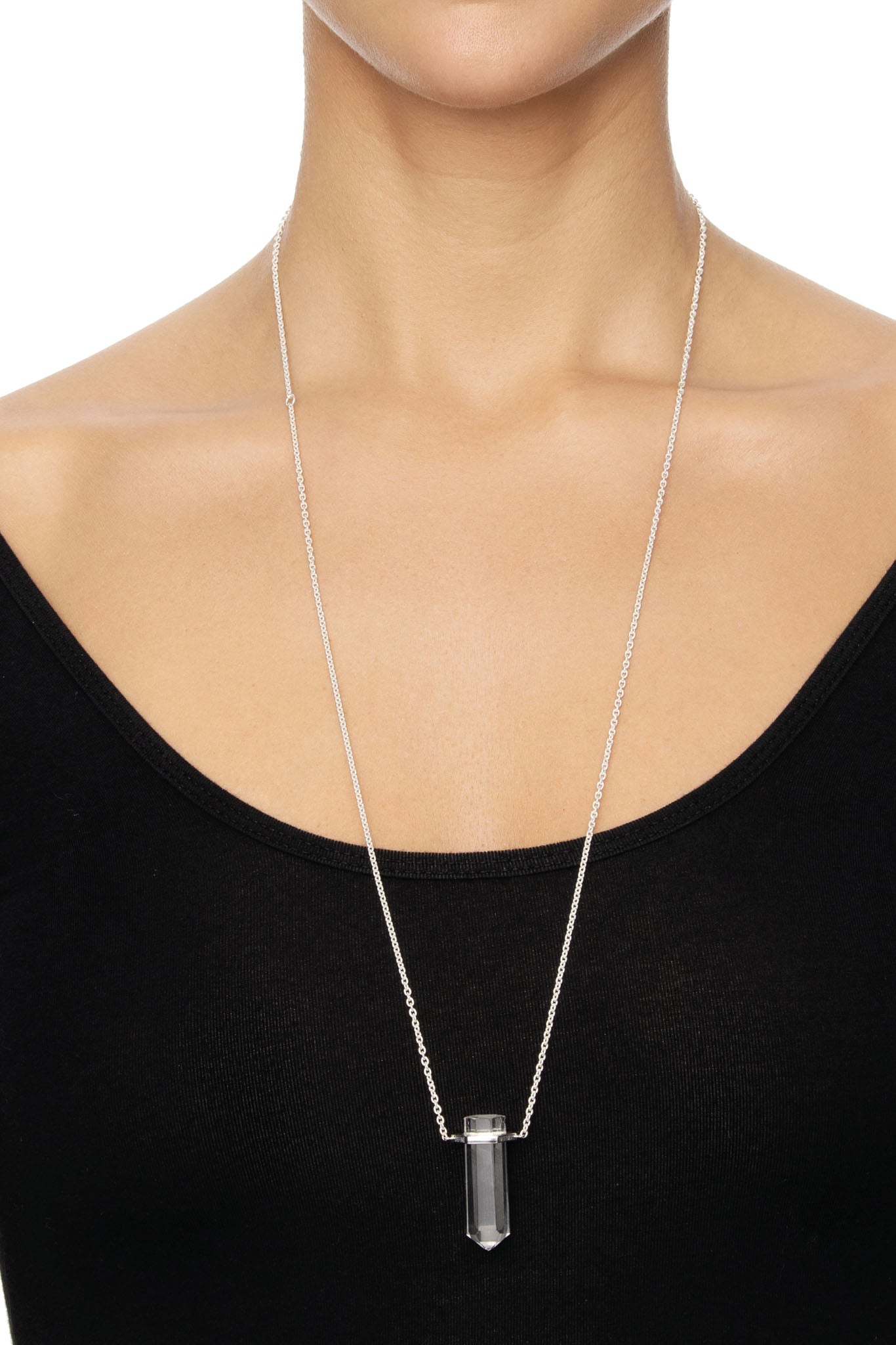 Efva Attling Define Normal Necklace hopeinen kaulakoru