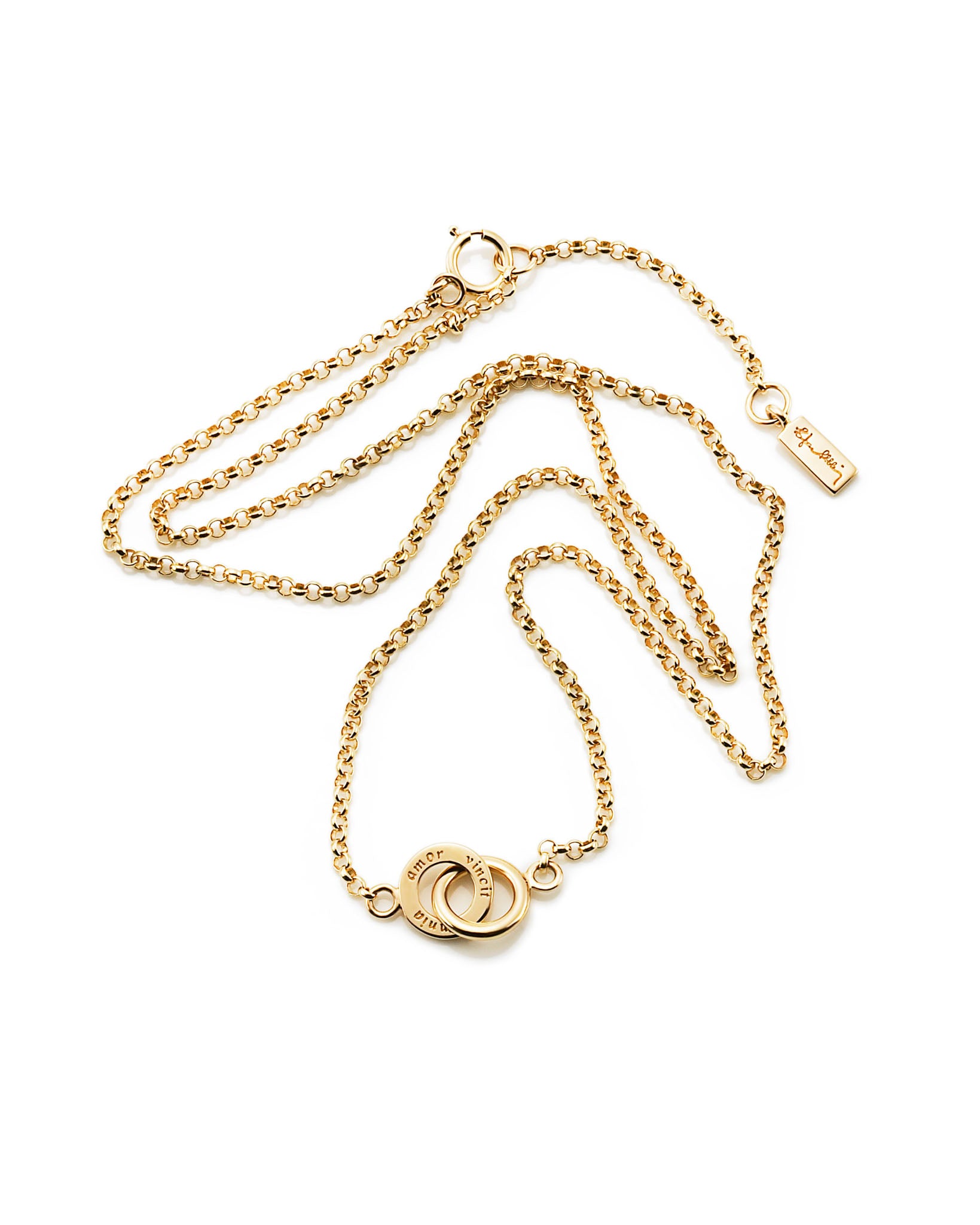 Efva Attling Mini Twosome kaulakoru Säädettävä:42/45cm