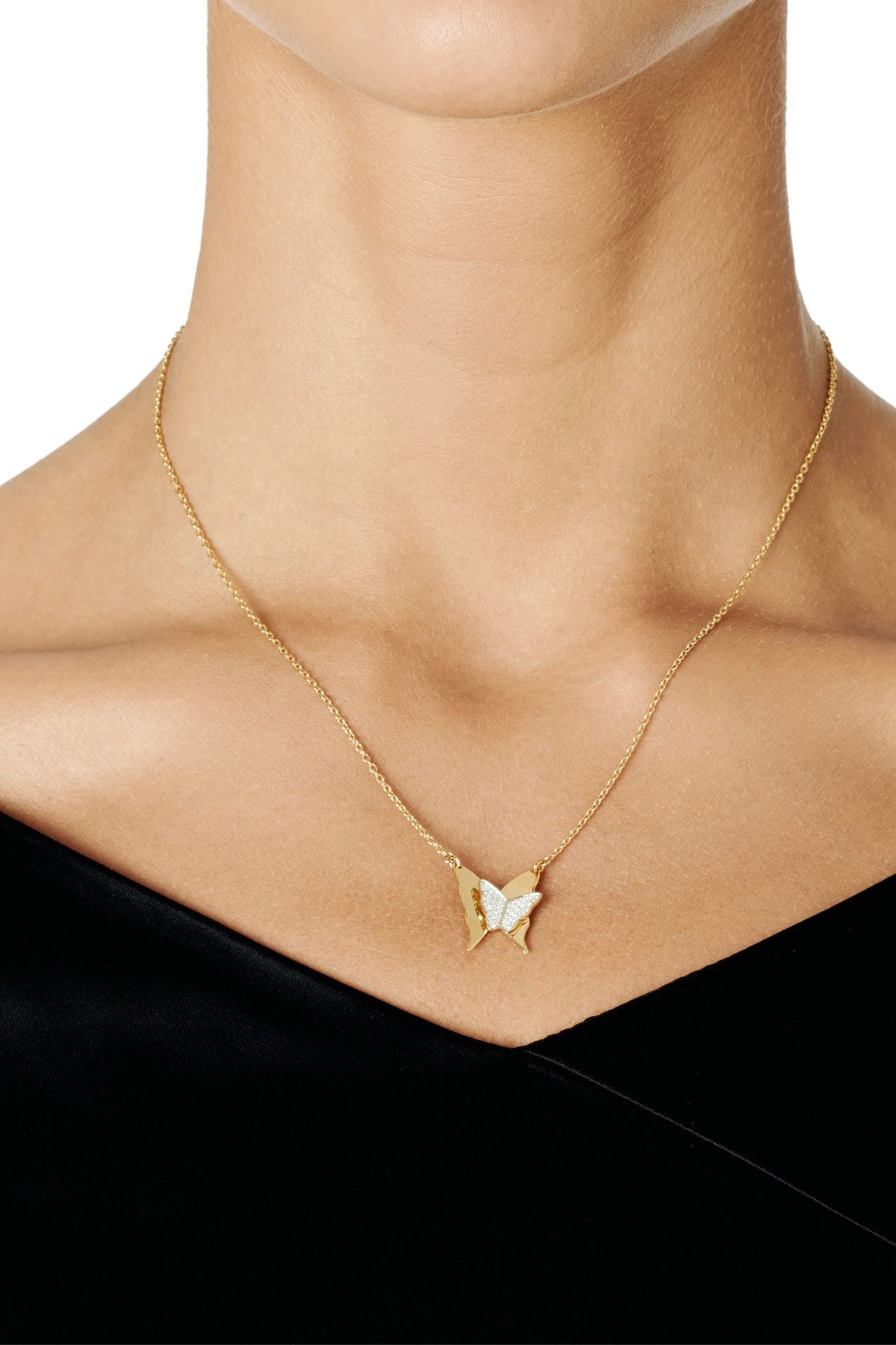Efva Attling Miss Butterfly & Stars necklace Default Title