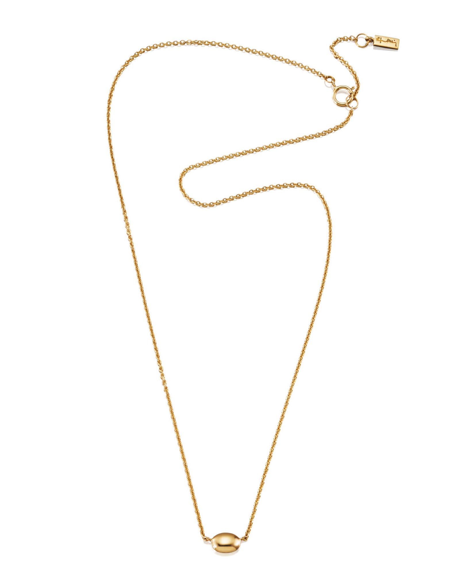 Efva Attling Love Bead necklace kultainen kaulakoru Säädettävä:42/45cm