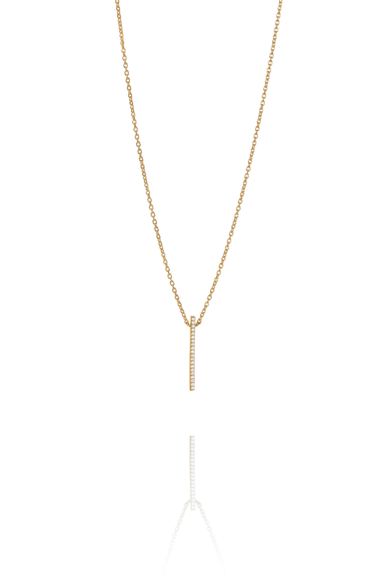 Efva Attling Starline Necklace kultainen kaulakoru Säädettävä:40/45cm