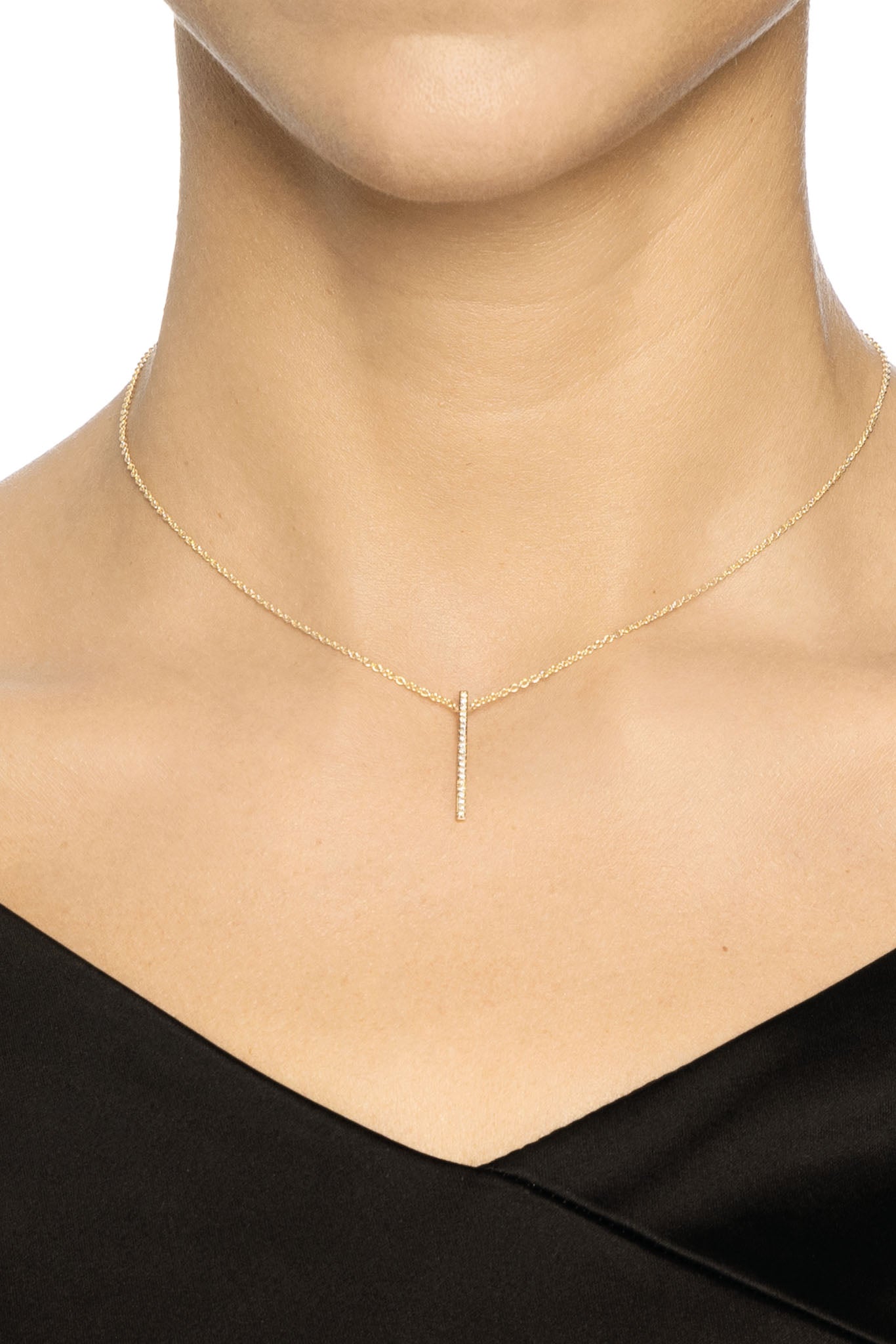 Efva Attling Starline Necklace kultainen kaulakoru Säädettävä:40/45cm