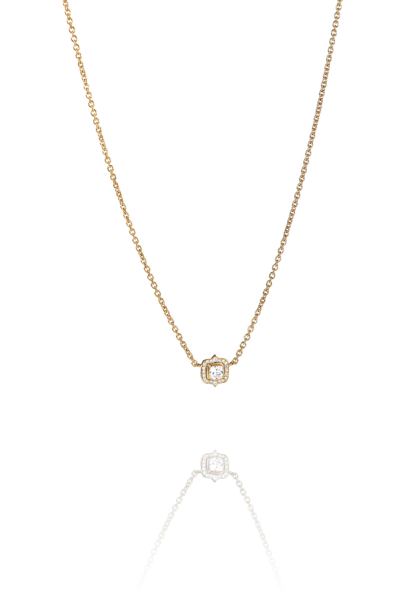Efva Attling The Mrs Necklace 0.50ct kultainen timanttikaulakoru Säädettävä:40/45cm
