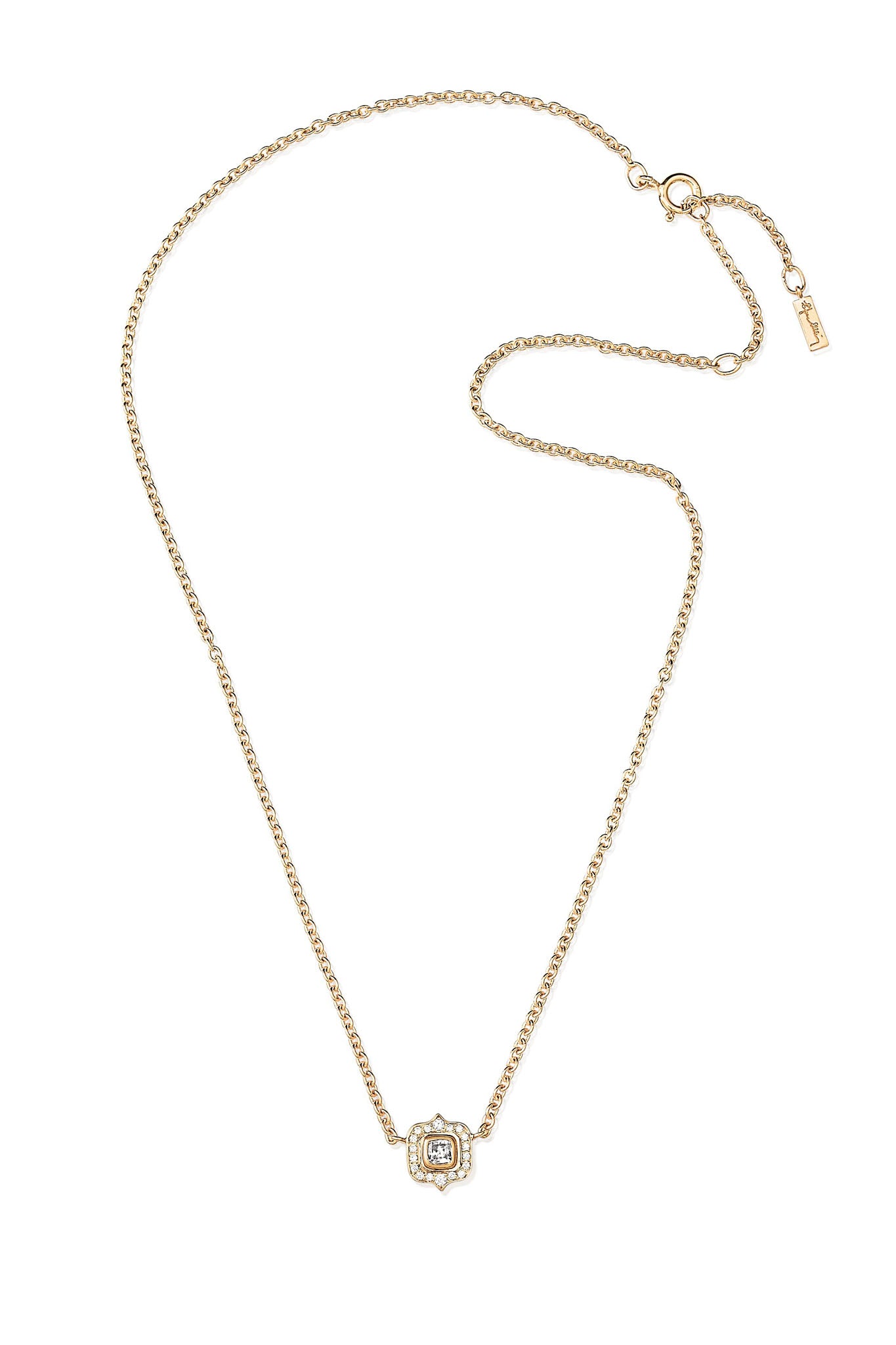 Efva Attling The Mrs Necklace 0.50ct kultainen timanttikaulakoru Säädettävä:40/45cm