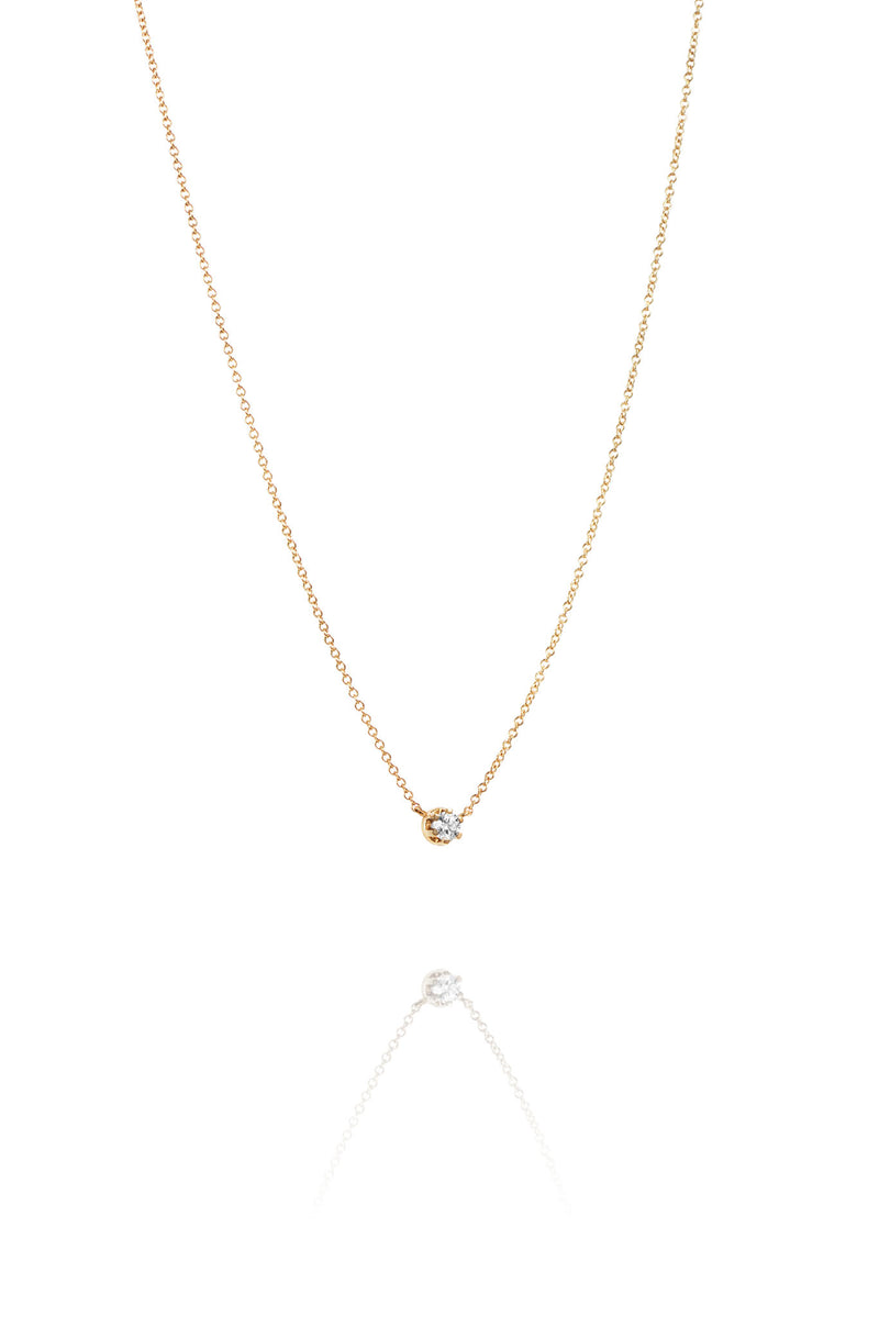Efva Attling Crown & Stars Necklace 0.30ct kultainen timanttikaulakoru 10-101-02162 tuotekuva