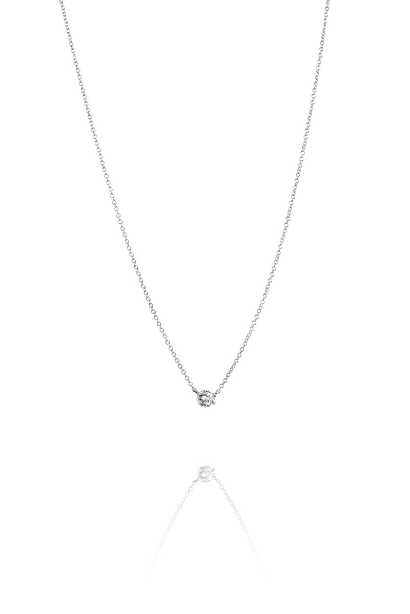Efva Attling Crown & Stars Necklace 0.30ct valkokultainen timanttikaulakoru 10-102-02162 tuotekuva