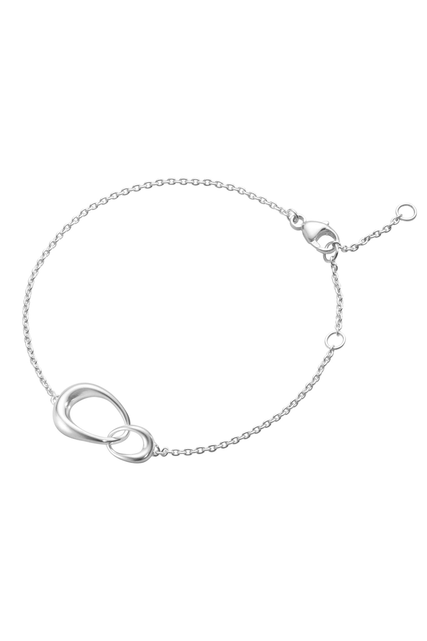 Georg Jensen Offspring hopeinen rannekoru 18cm