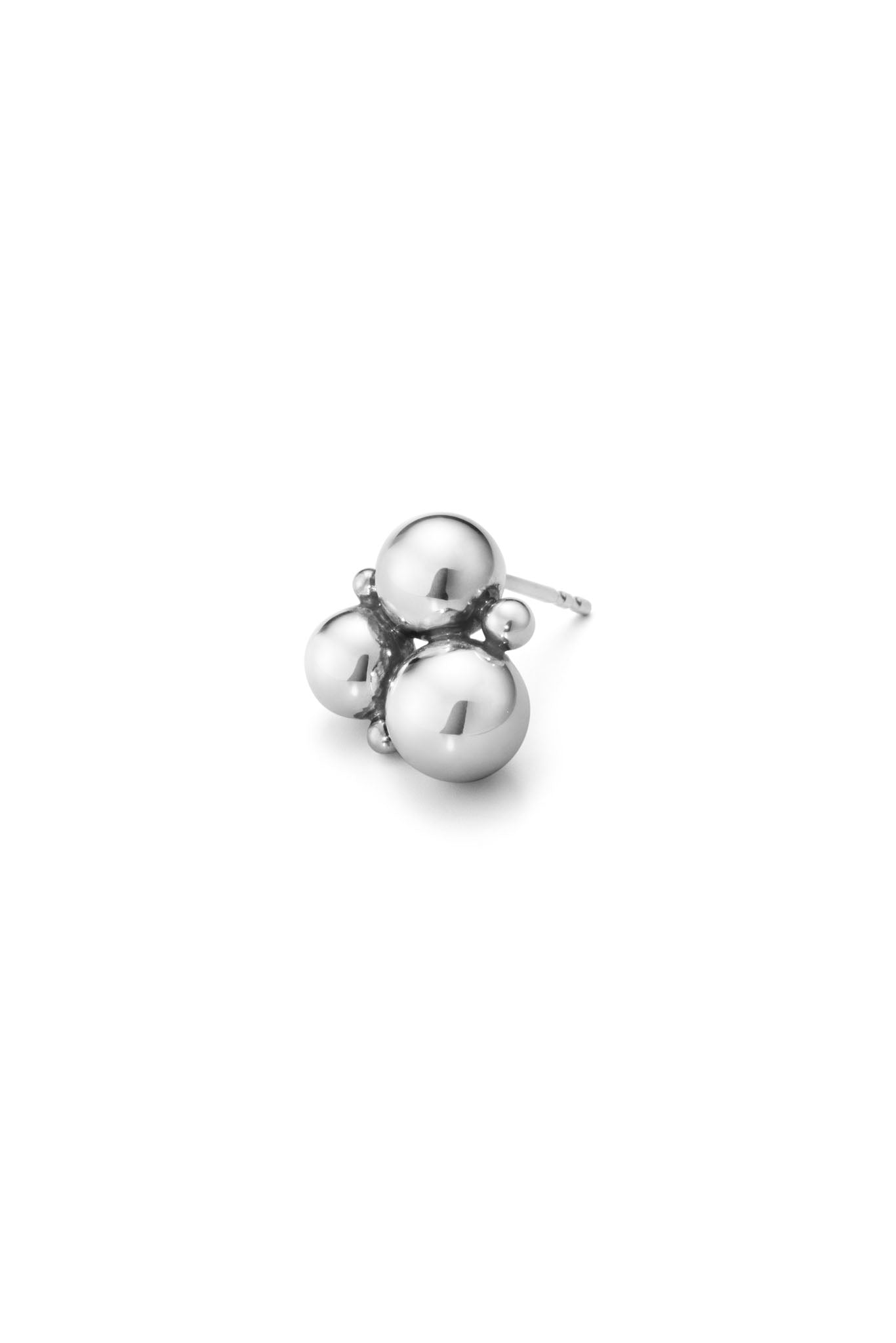 Georg Jensen Moonlight Grapes hopeiset korvakorut Default Title