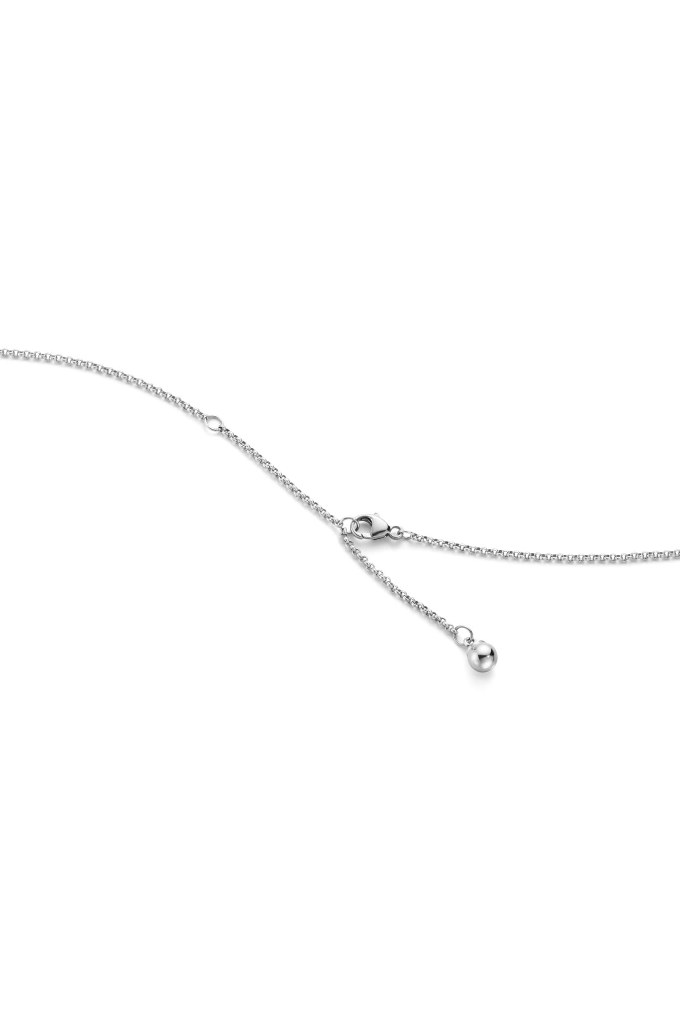 Georg Jensen Moonlight Grapes hopeinen kaulakoru 44cm