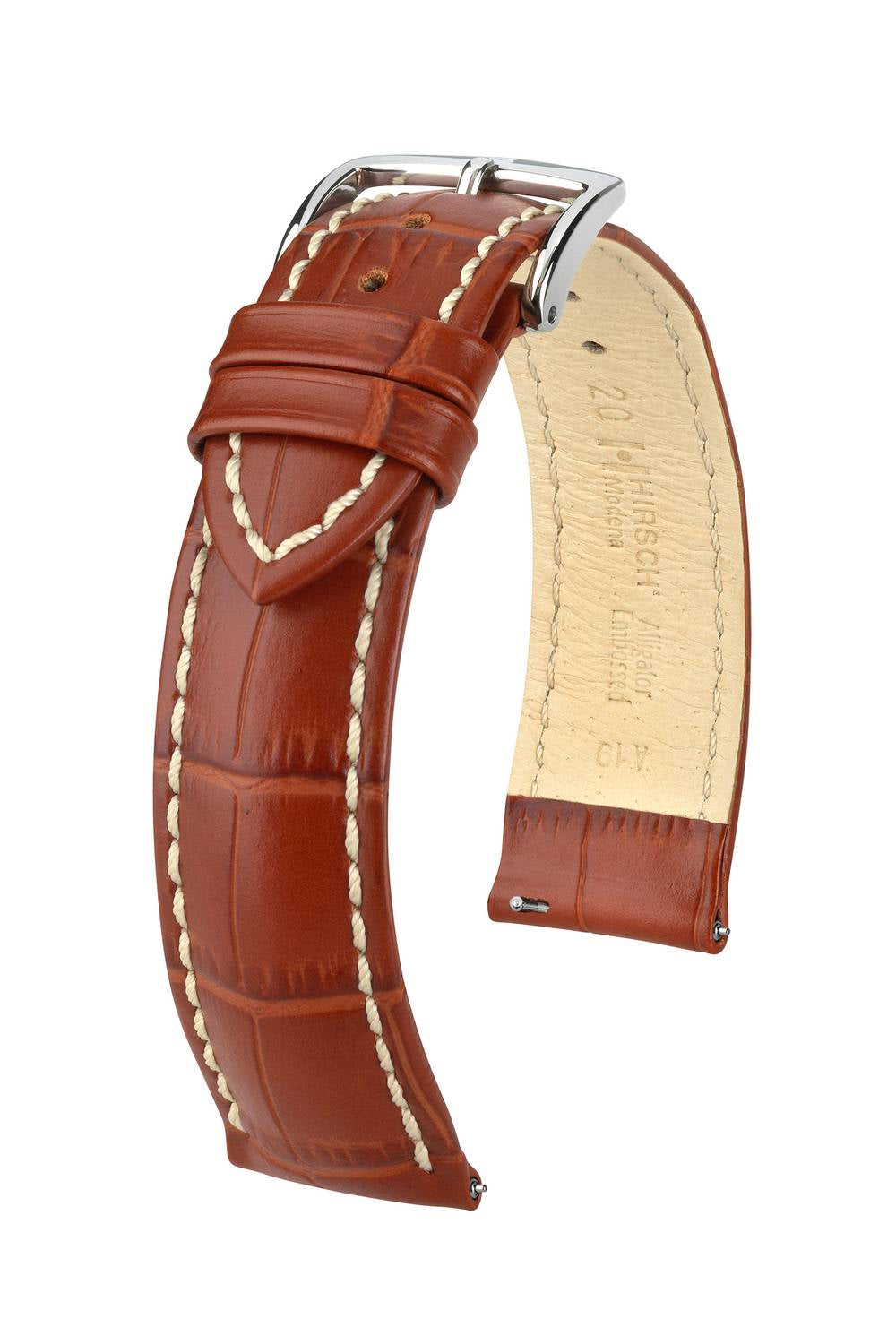 Hirsch Modena L Golden Brown kellon ranneke 18,00mm