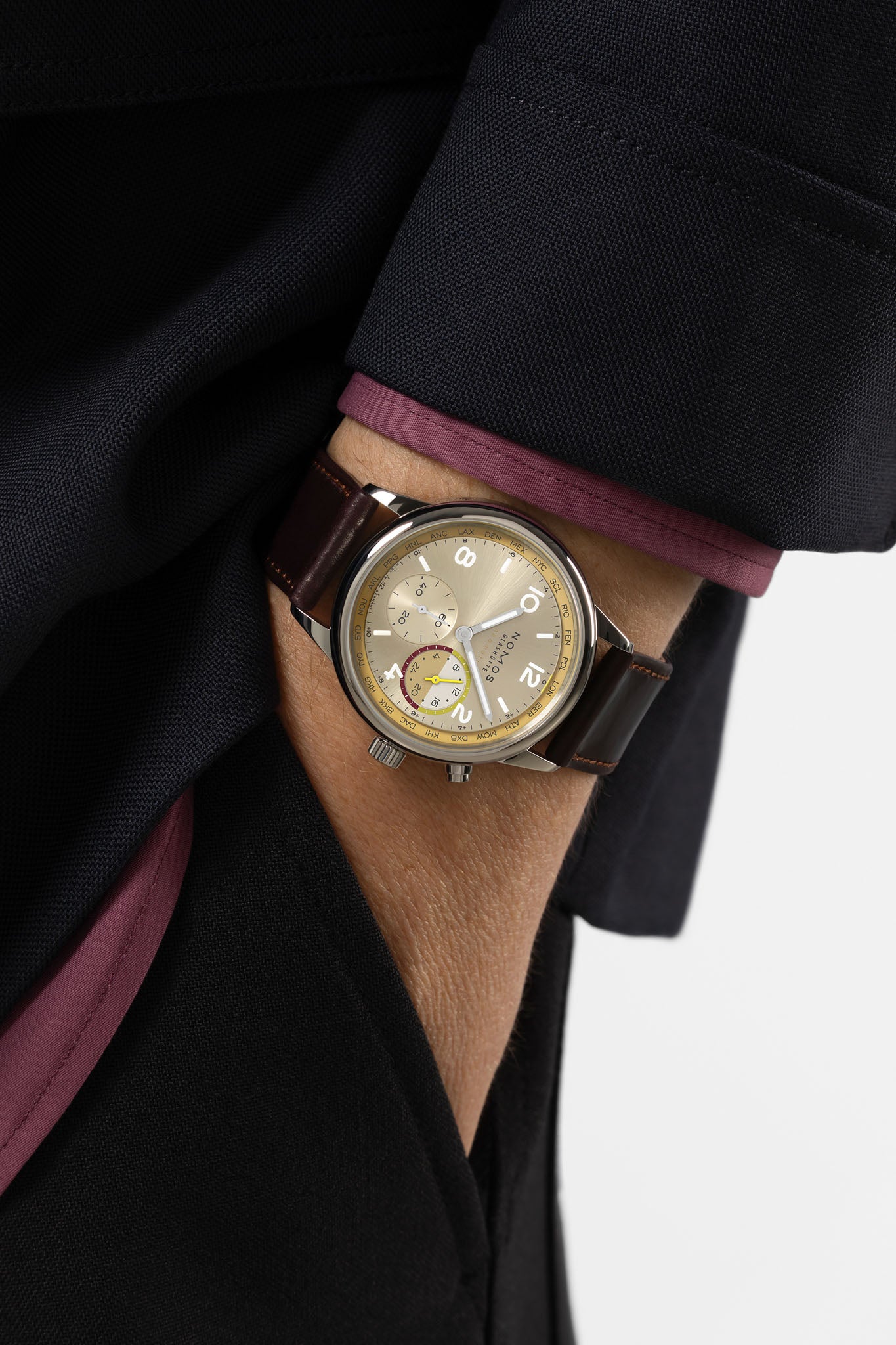 Nomos Glashütte Club Sport Neomatik Worldtimer Reverie