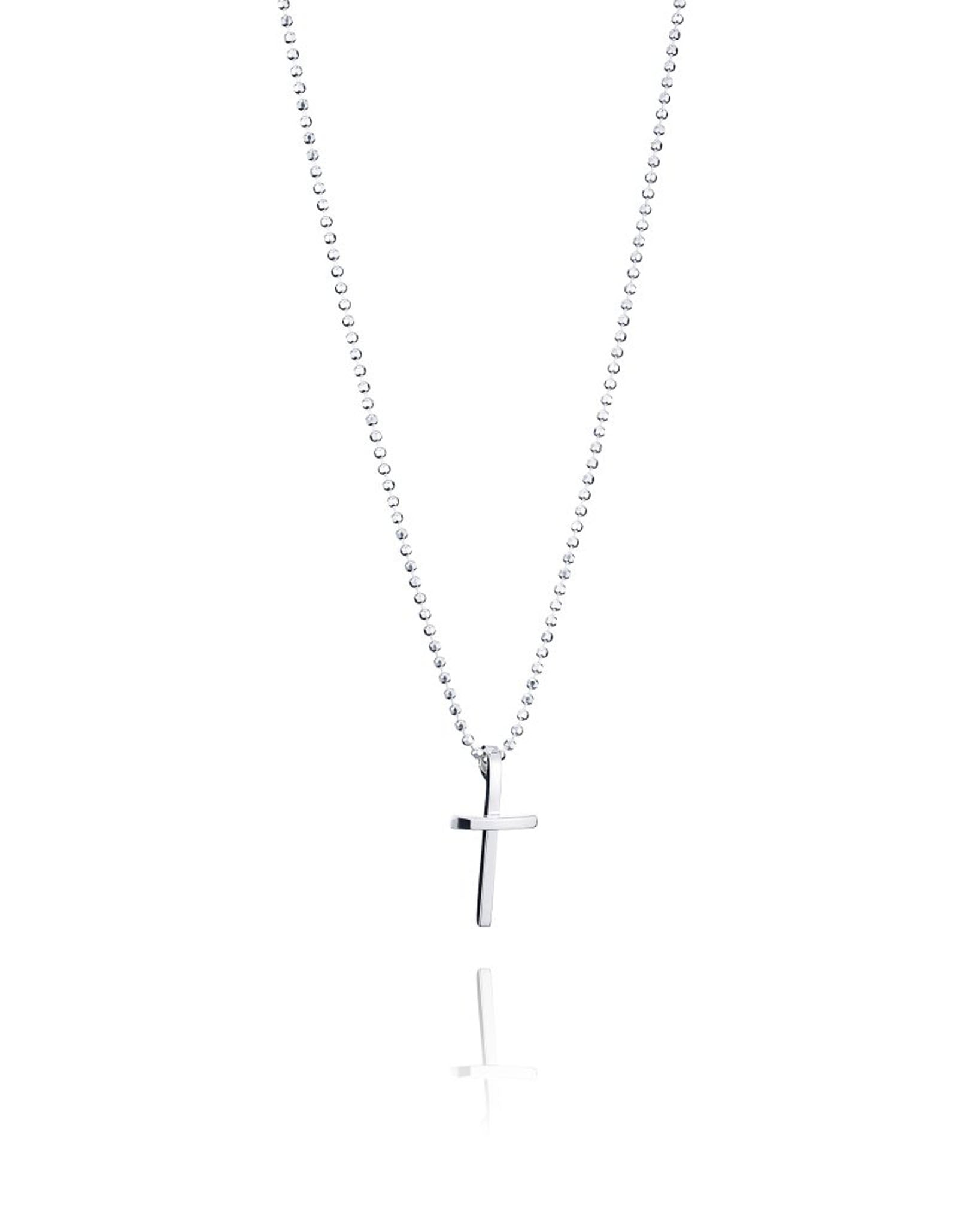 Efva Attling Little thin cross kaulakoru 40cm