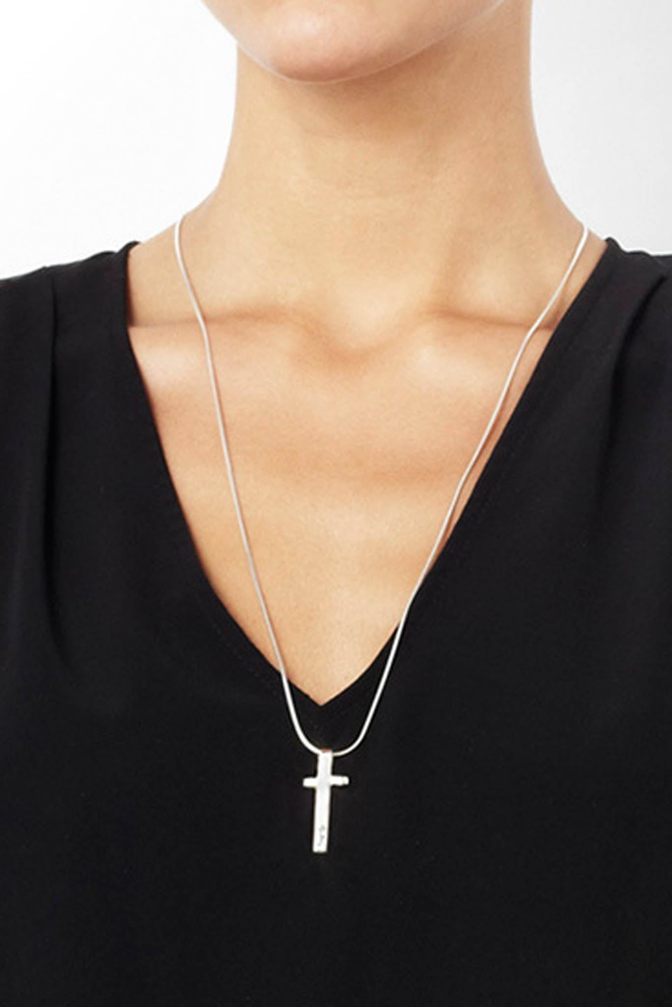 Efva Attling Little Simon Cross kaulakoru 40cm