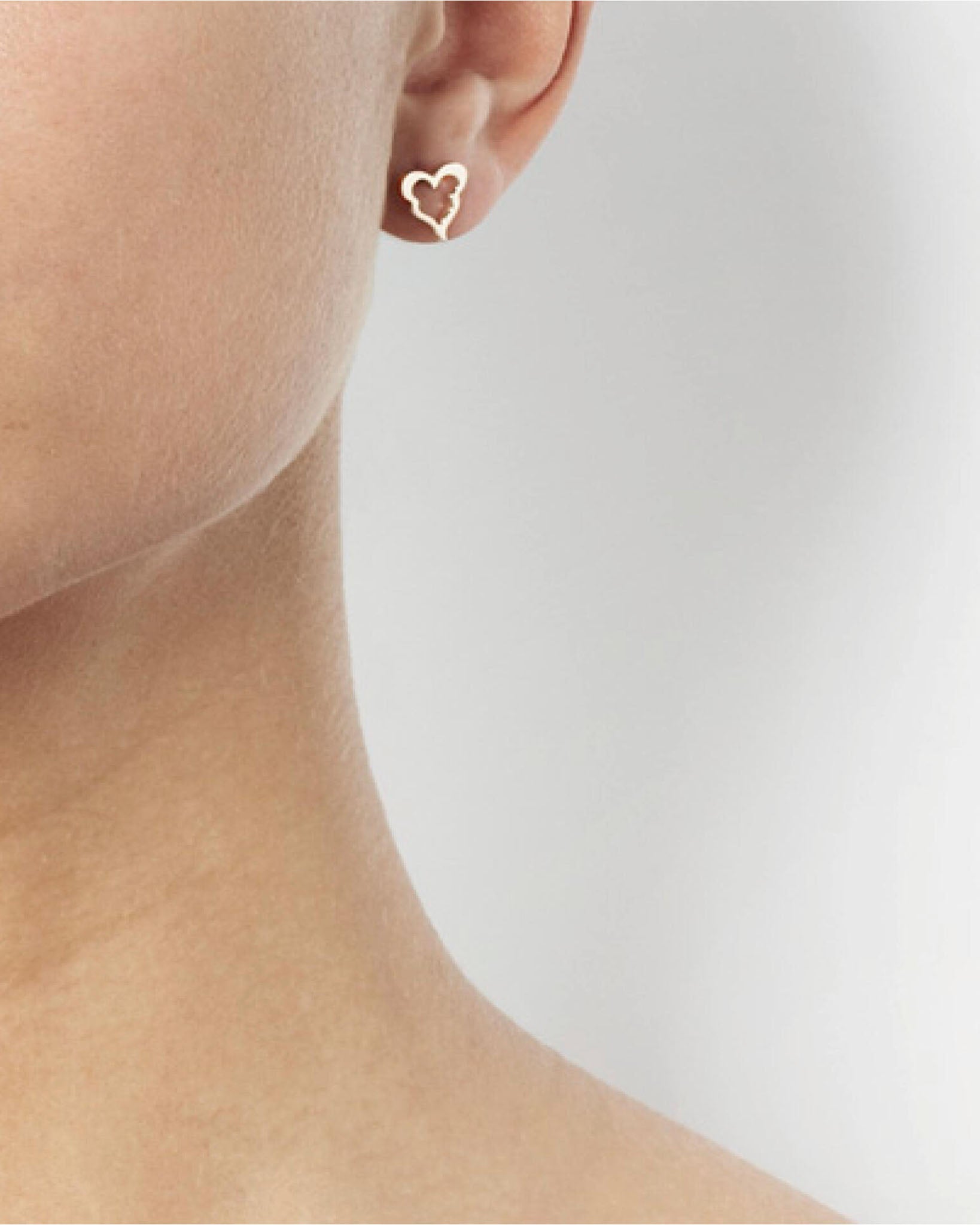 Efva Attling Crazy heart ear korvakorut Default Title