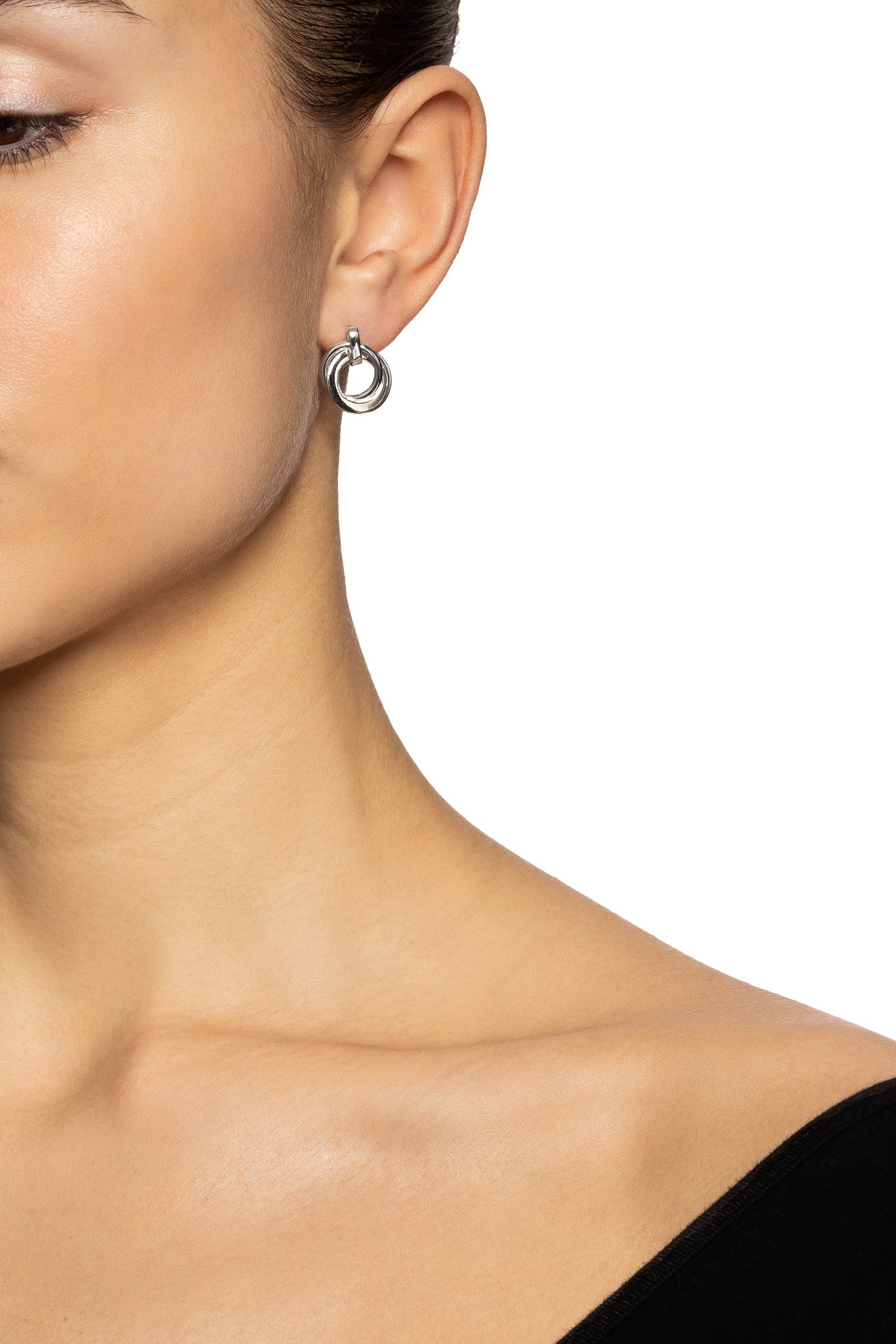 Efva Attling Twosome hopeiset korvakorut