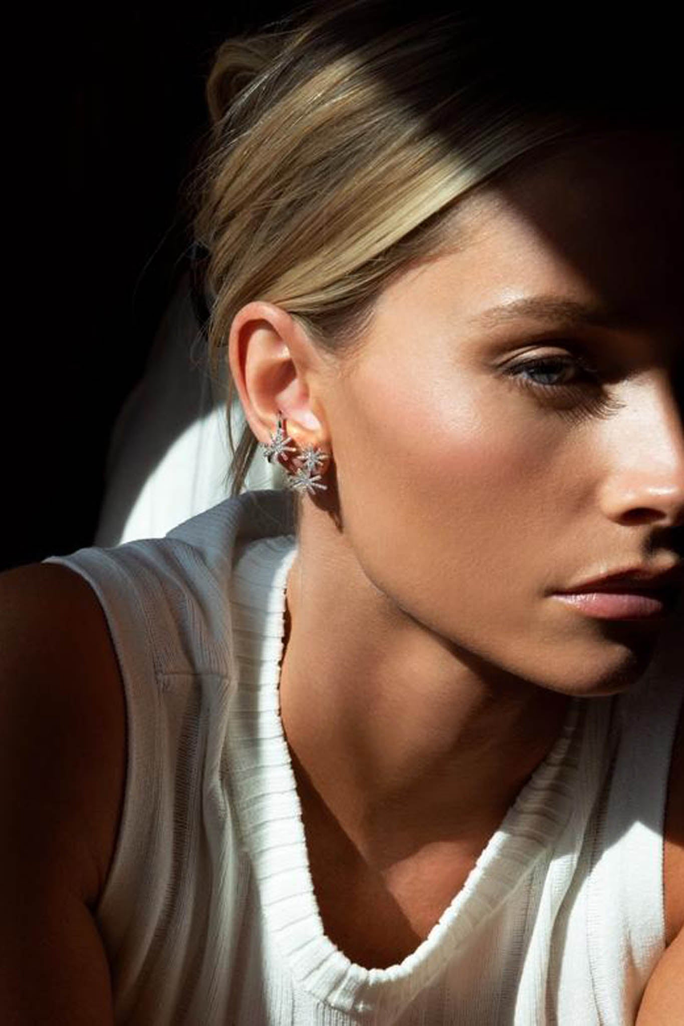 Efva Attling Beam & Stars Two korvakorut Default Title