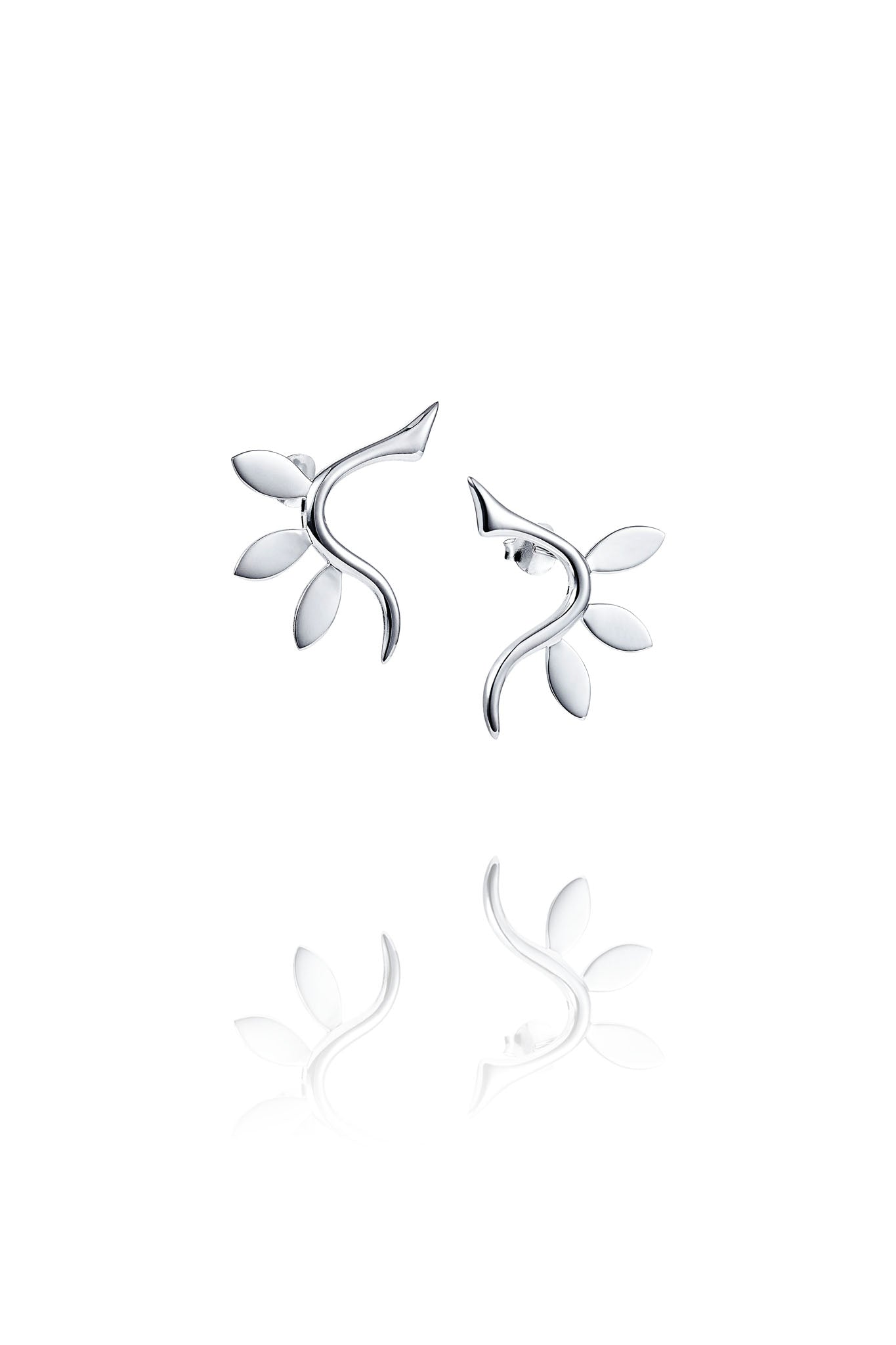 Efva Attling Freesia Ear hopeiset korvakorut Default Title