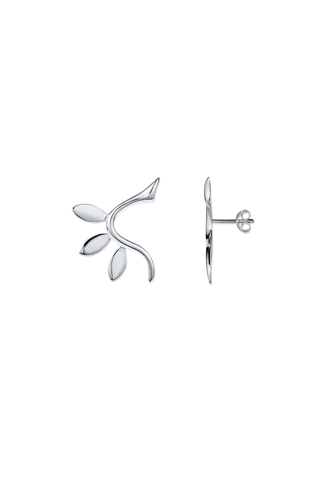 Efva Attling Freesia Ear hopeiset korvakorut Default Title